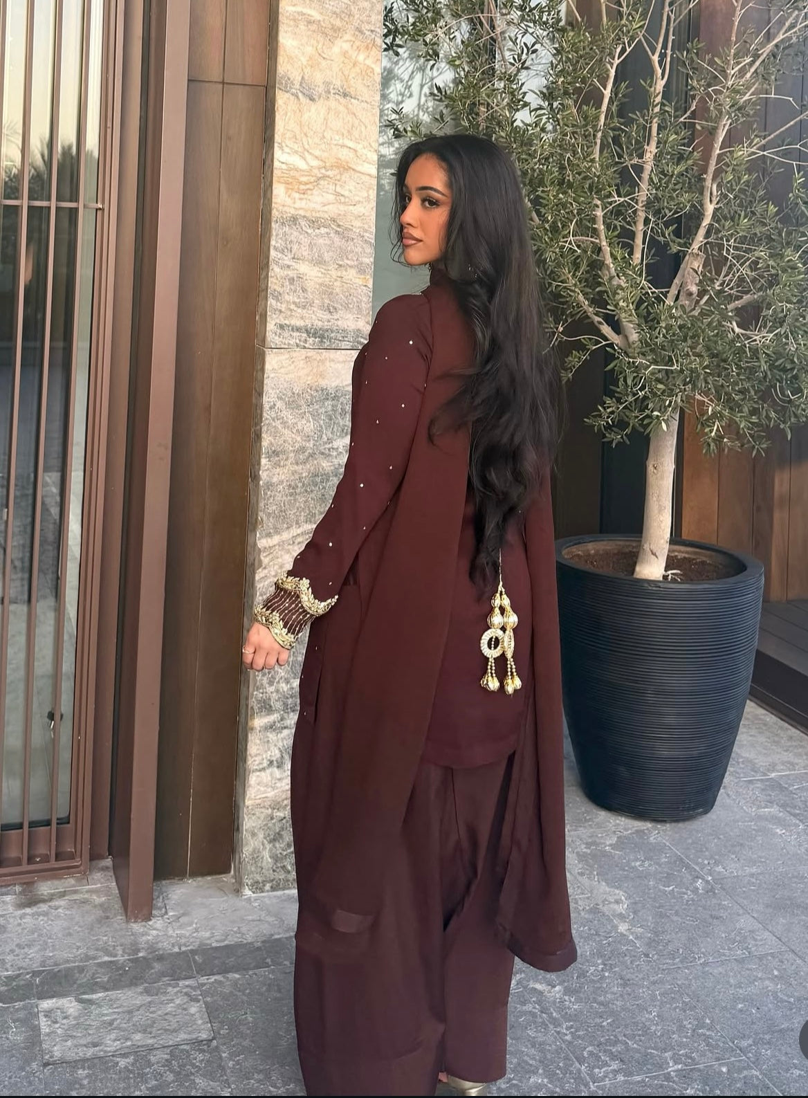 Designer Party Wear Top Pent & Dupatta With Embroidery Sequence Work