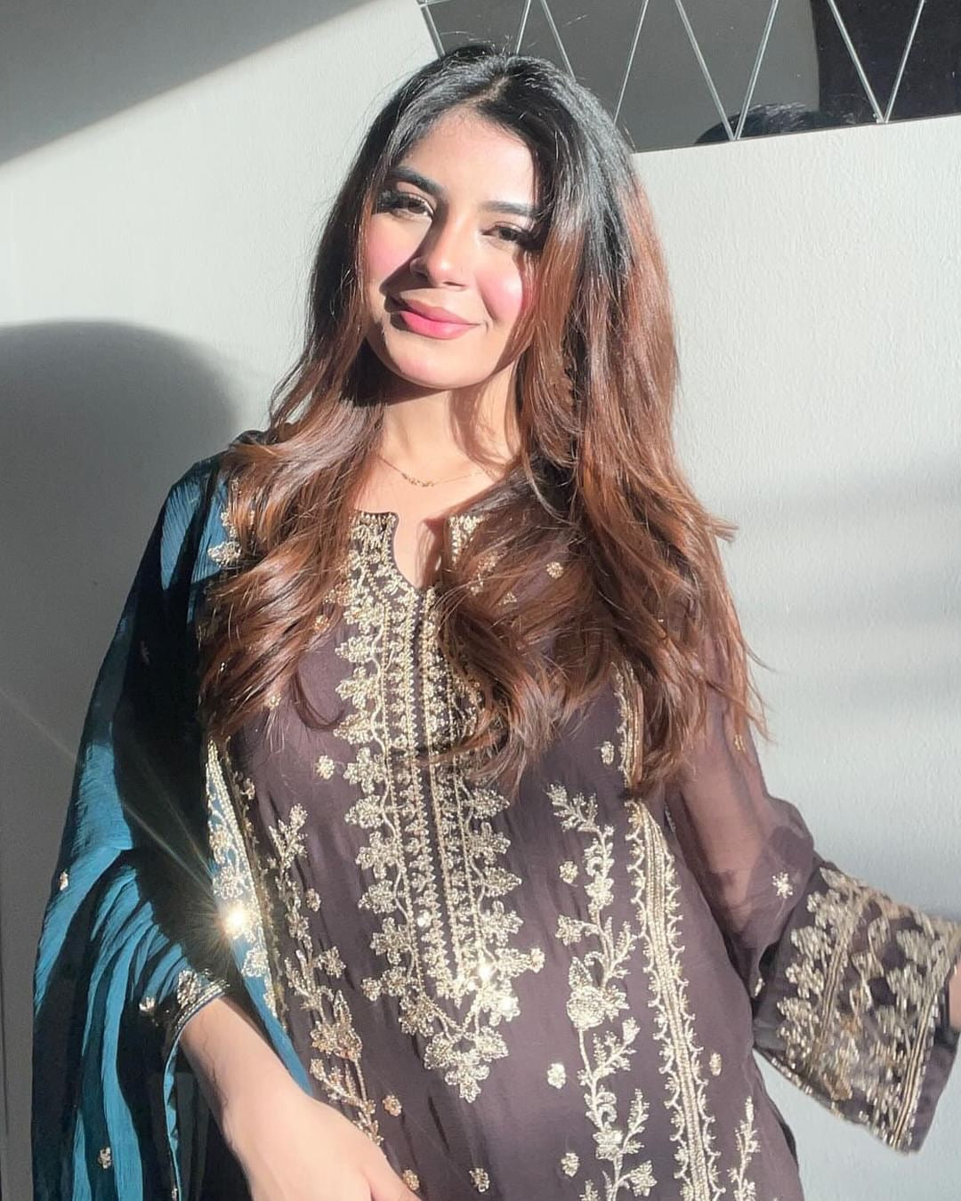 Trendy Top-Bottom And Dupatta With Heavy Embroidery Sequence Work