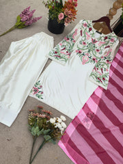 Designer Party Wear Top-Bottom And Beautiful Dupatta