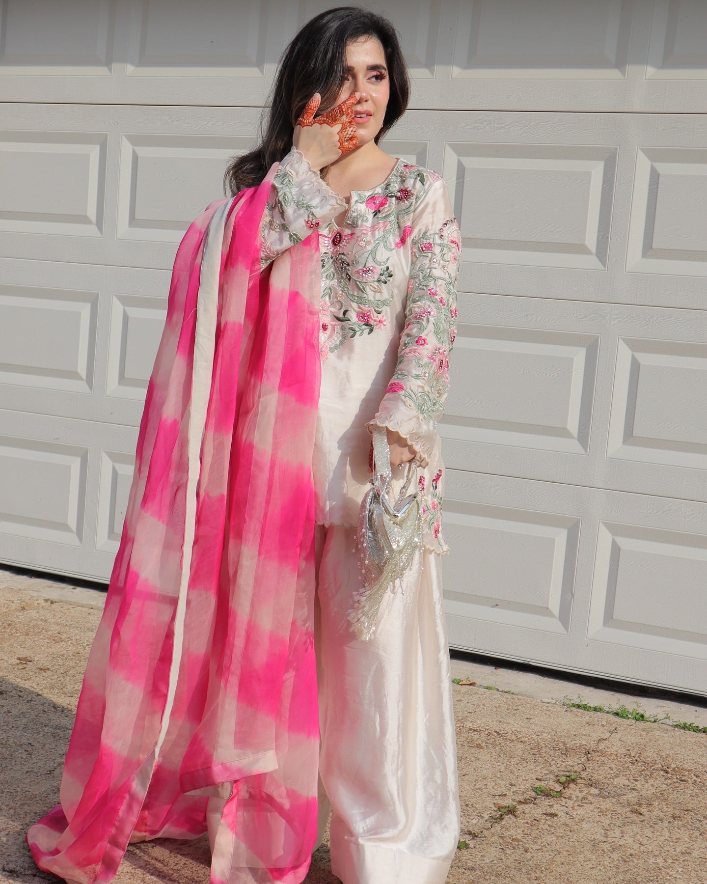 Designer Party Wear Top-Bottom And Beautiful Dupatta