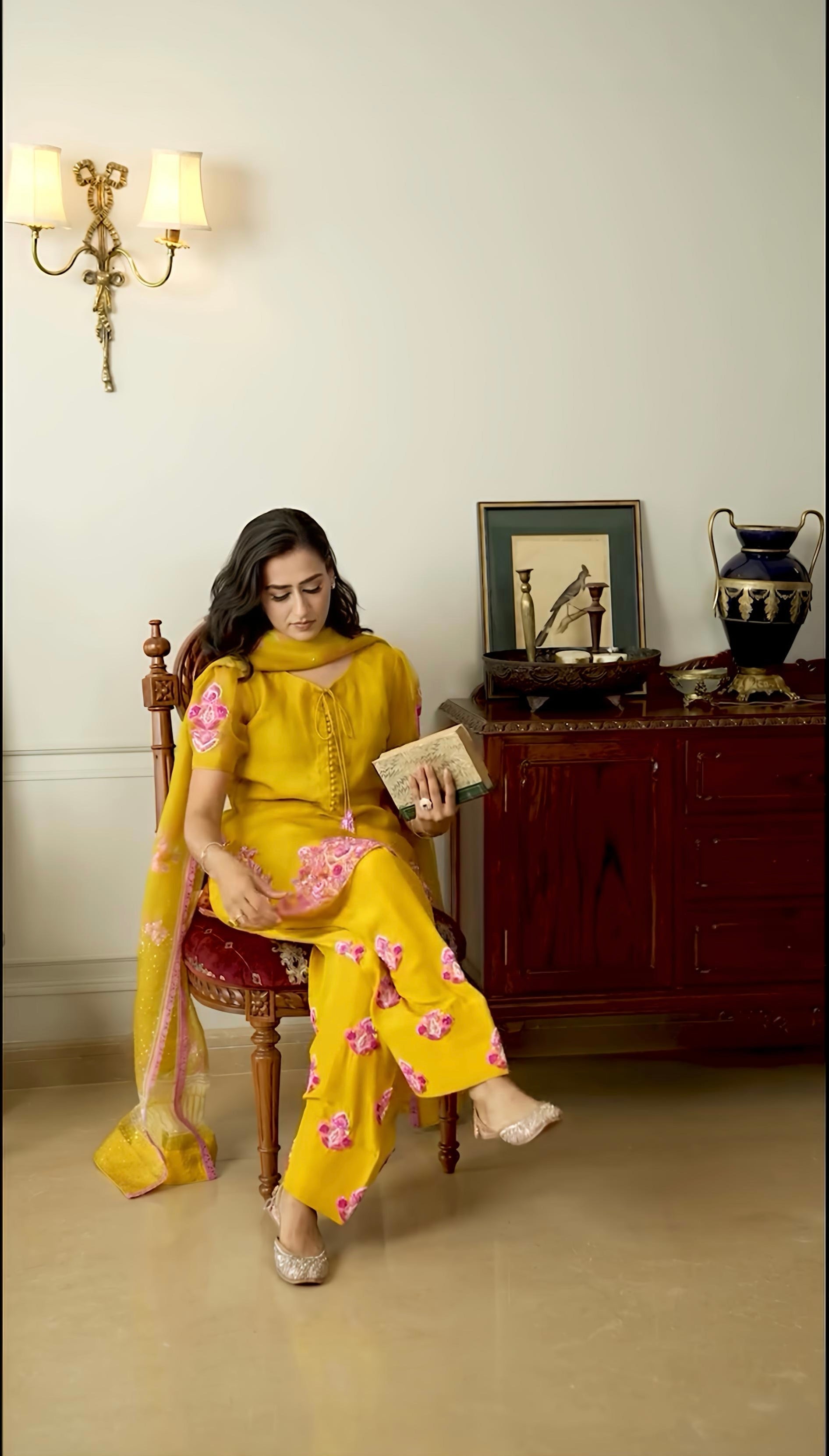 Party Wear Beautiful Top-Bottom And Fancy Dupatta
