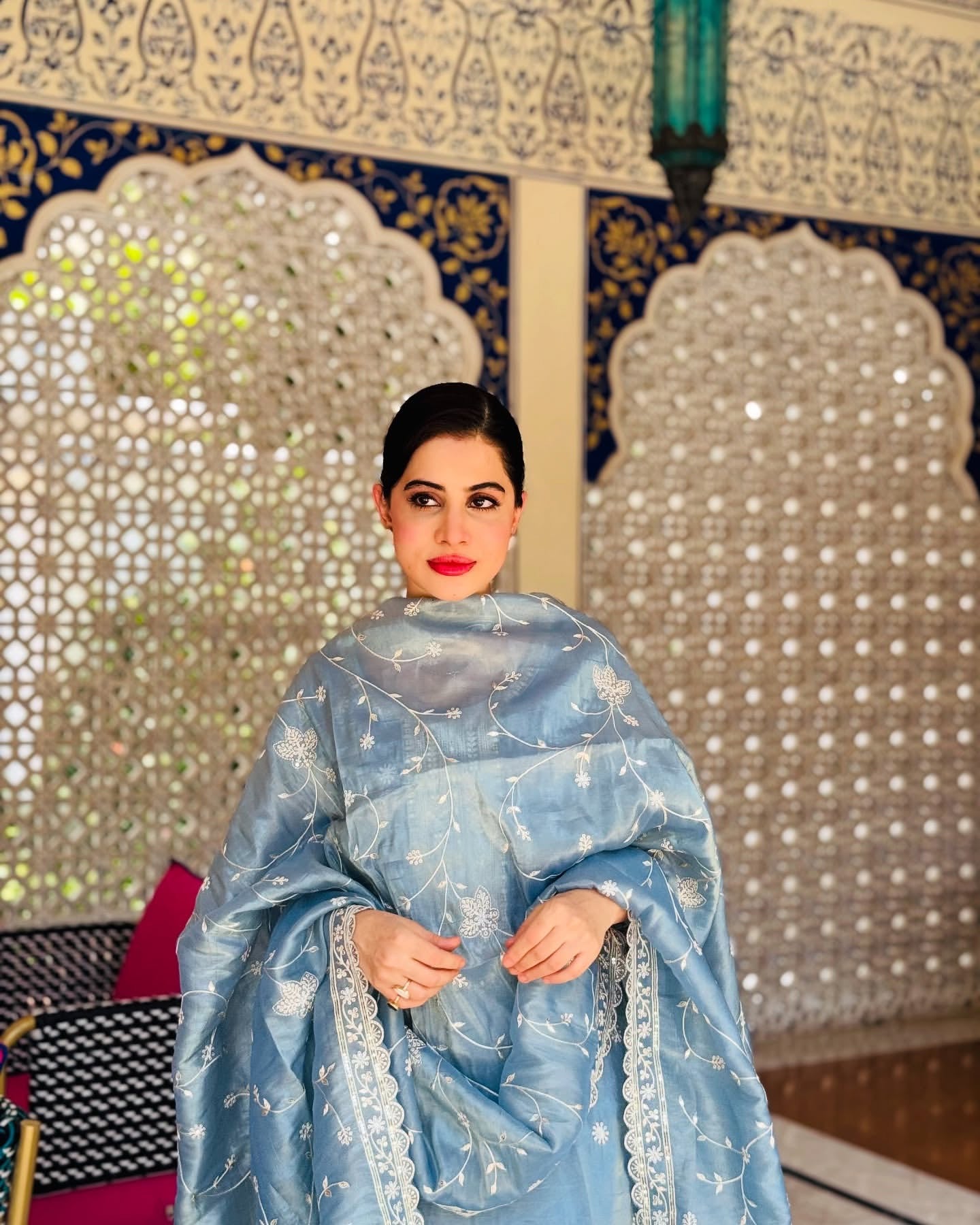 Designer Party Wear Top, Pent & Beautiful Dupatta
