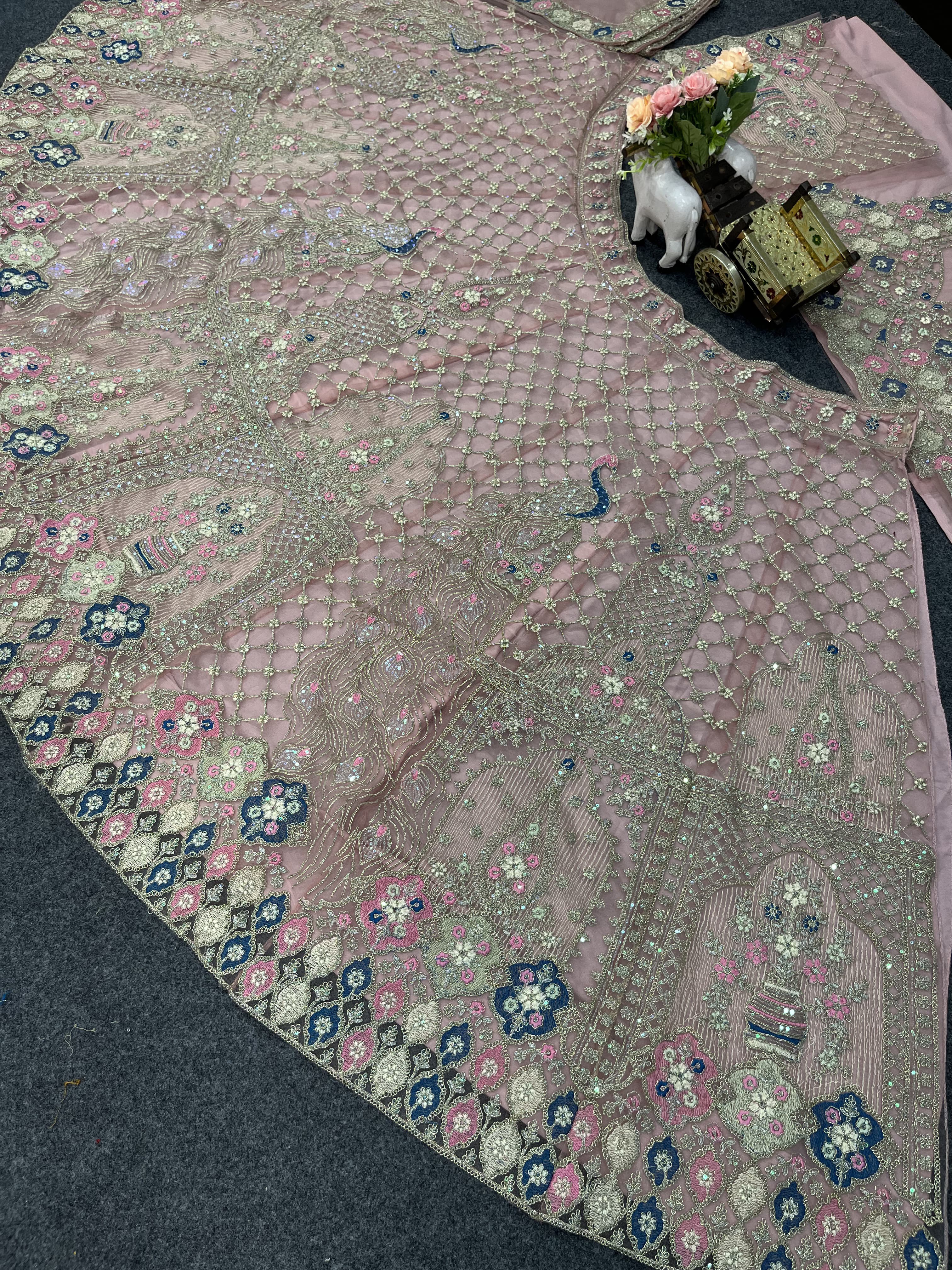 Beautiful Lehenga Choli With Embroidery Sequence Work