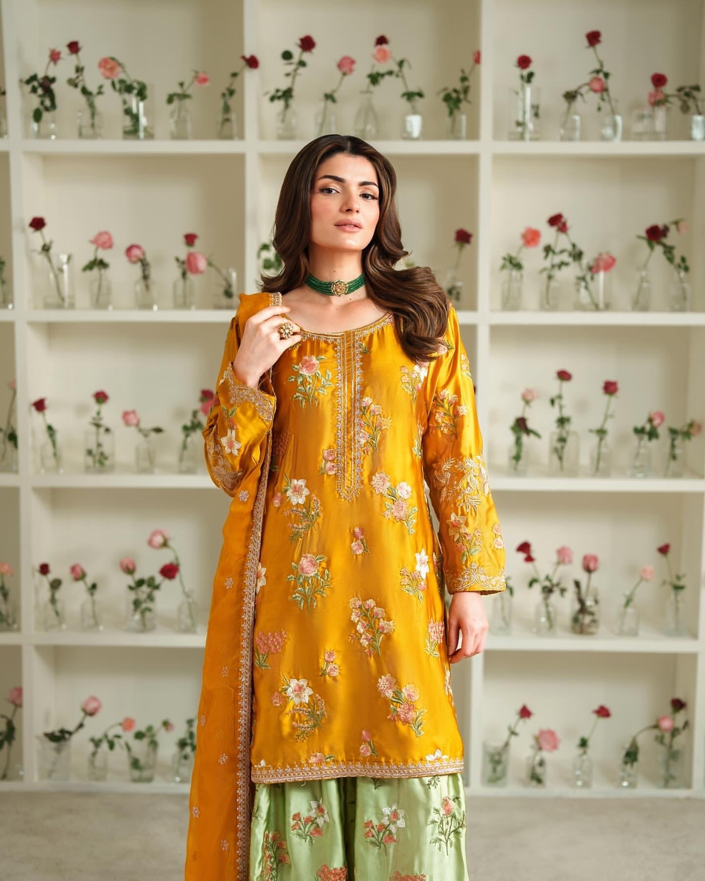 Designer Top-Bottom And Dupatta With Embroidery Sequence Work