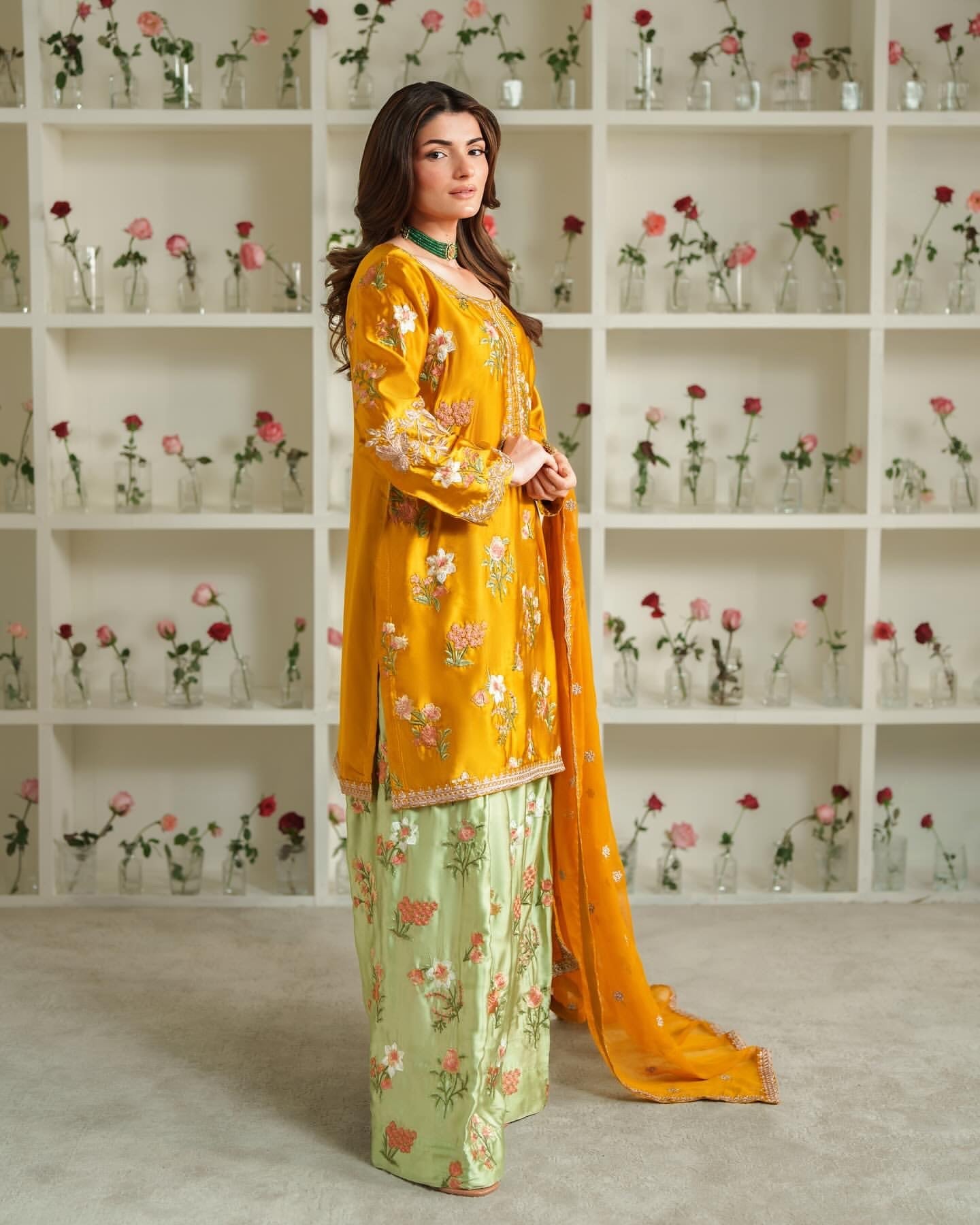Designer Top-Bottom And Dupatta With Embroidery Sequence Work