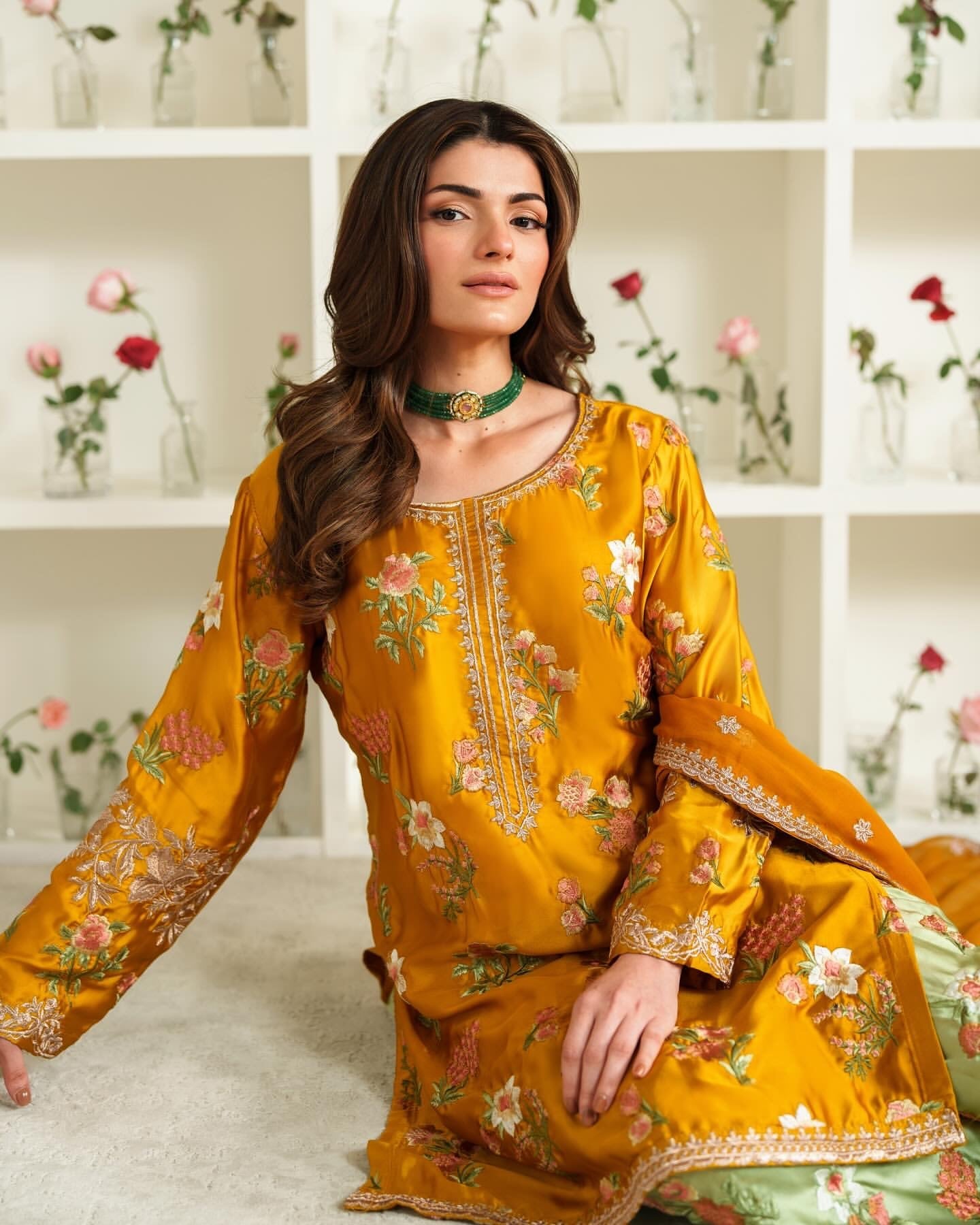 Designer Top-Bottom And Dupatta With Embroidery Sequence Work