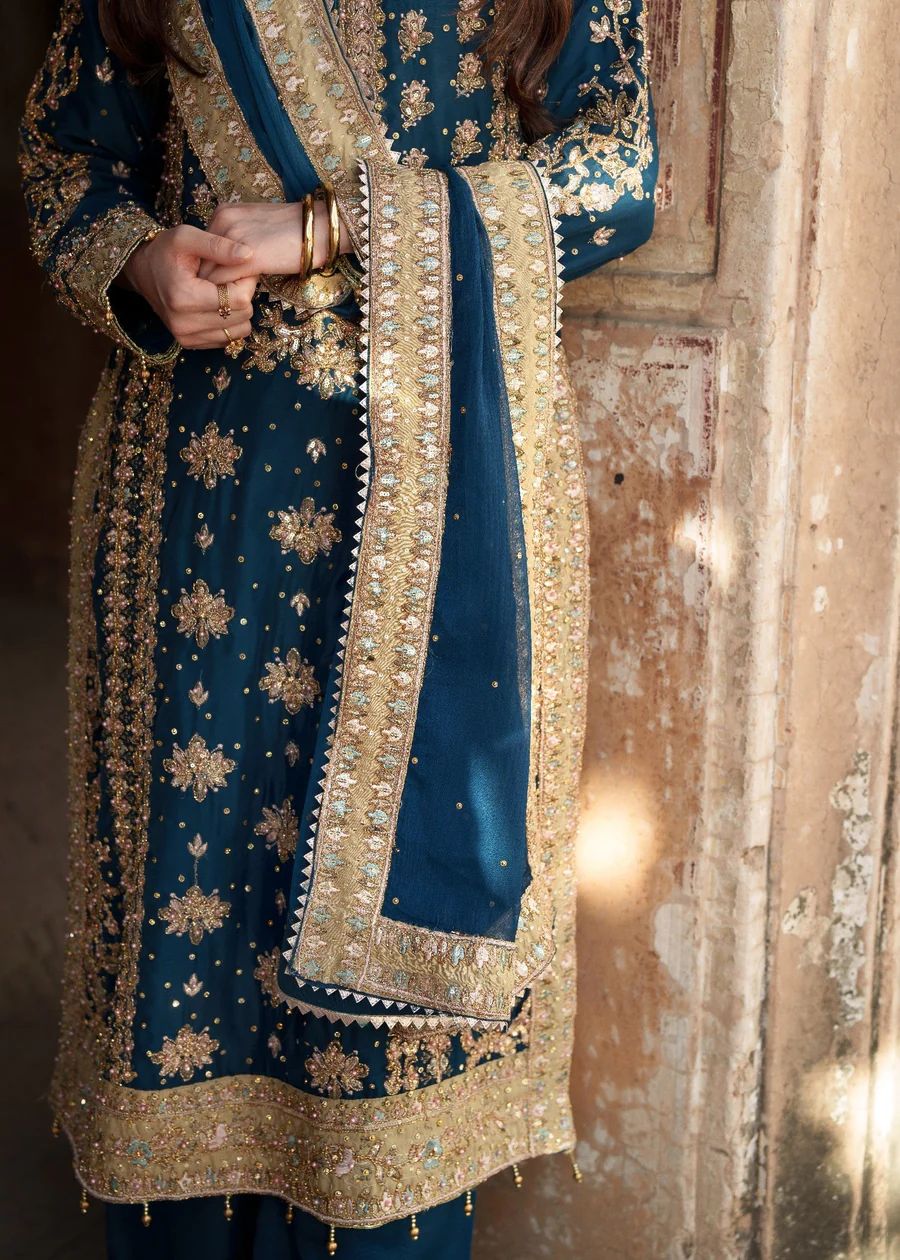 Fancy Top-Bottom And Dupatta With Embroidery Sequence Work