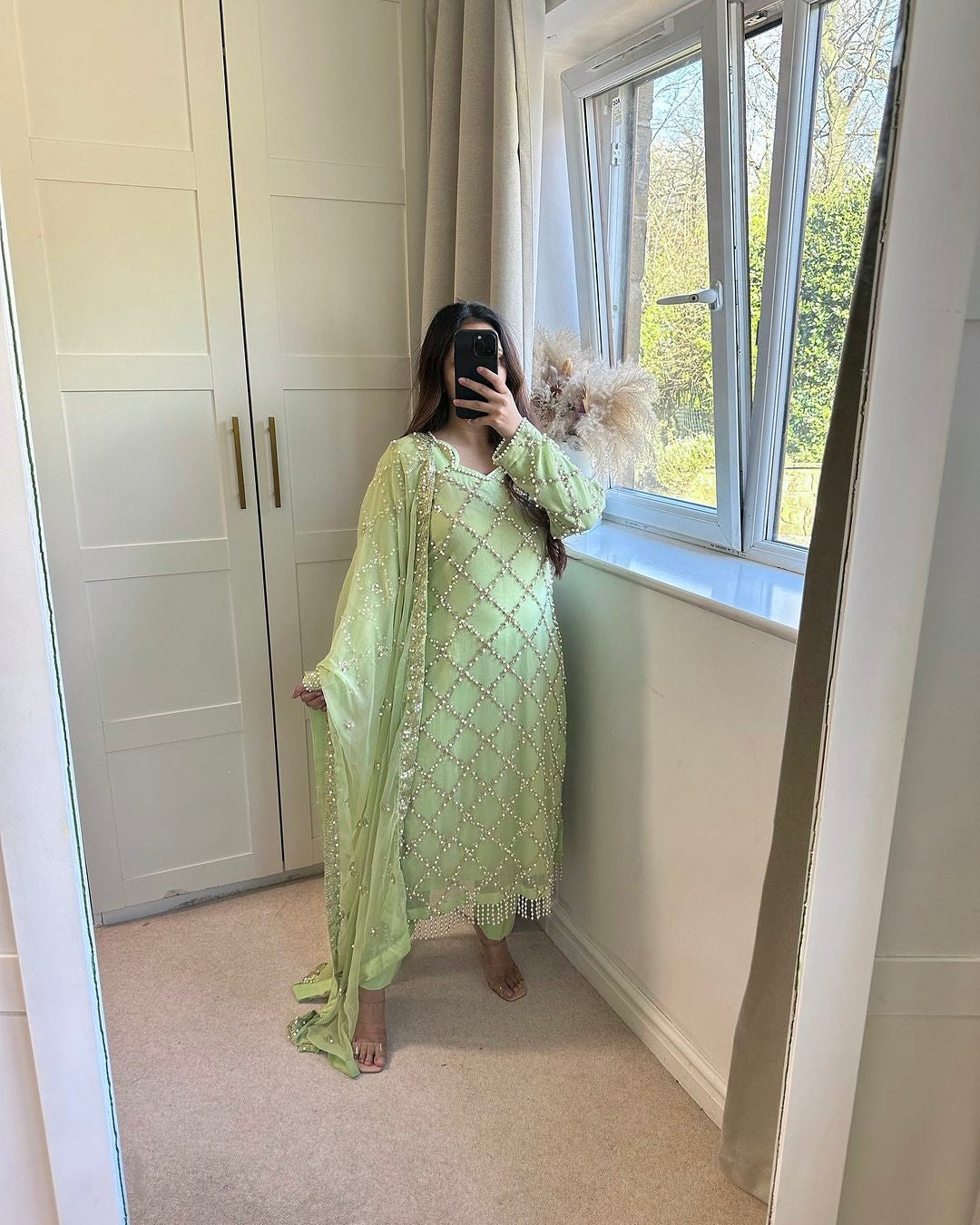 Party Wear Beautiful Top Bottom And Fancy Dupatta