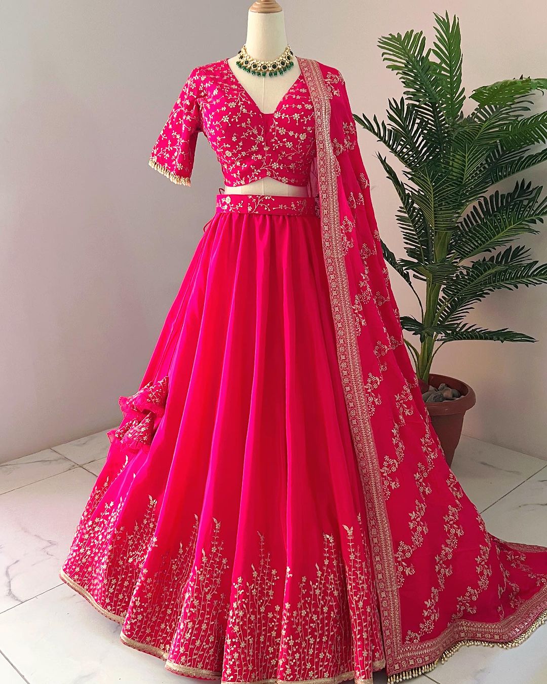 Beautiful Party Wear Lehenga Choli With Embroidery Sequence Work