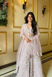 Party Wear Designer Lehenga Choli With Thread & Sequence Work