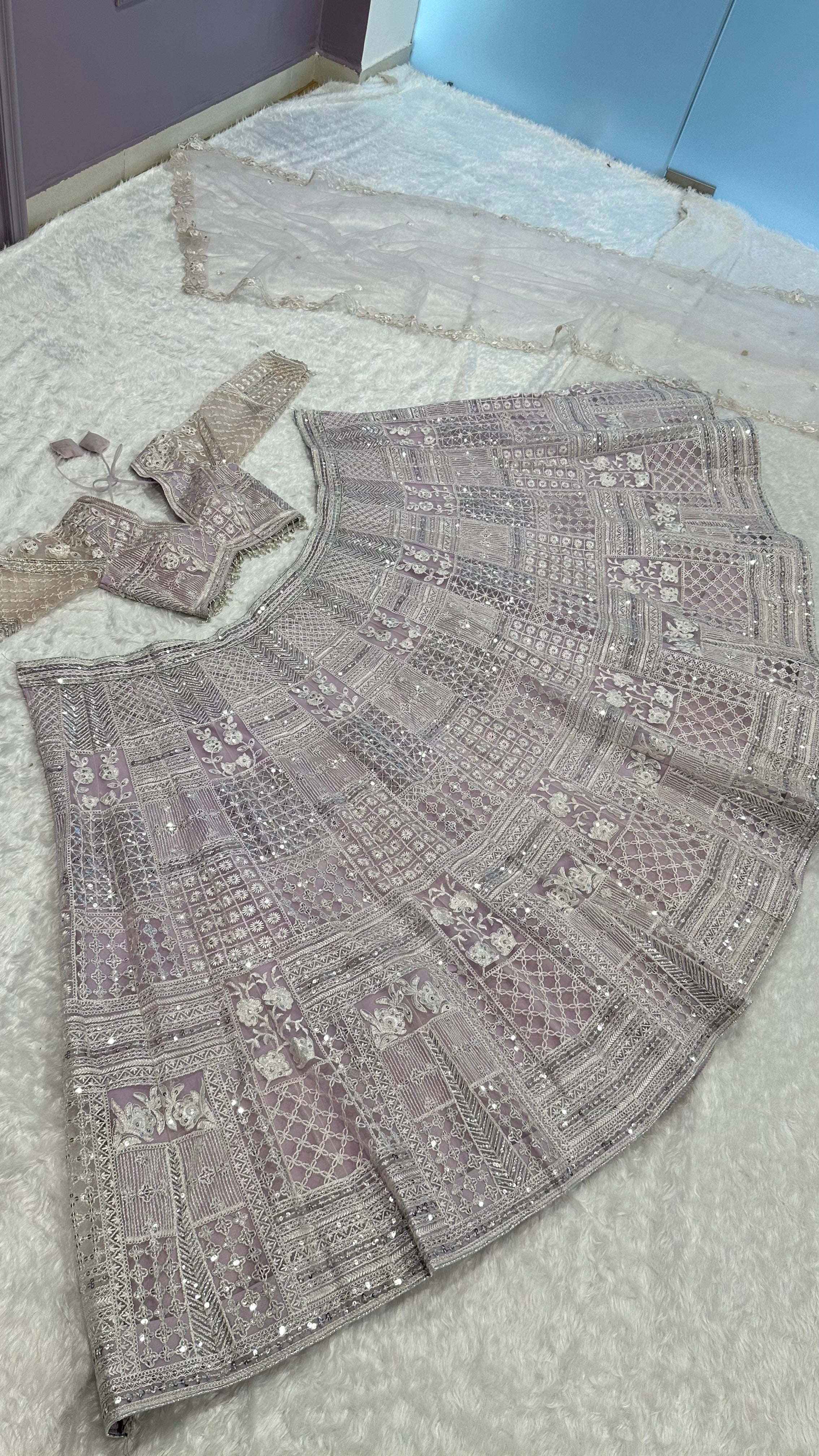 Party Wear Designer Lehenga Choli With Thread & Sequence Work