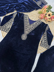 Designer Party Wear Look Top Plazzo And Dupatta