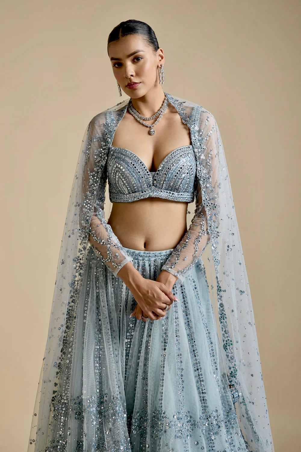 Party Wear Look Lehenga Choli With Sequence Work