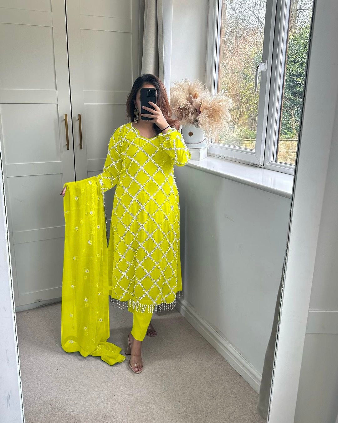 Party Wear Beautiful Top Bottom And Fancy Dupatta