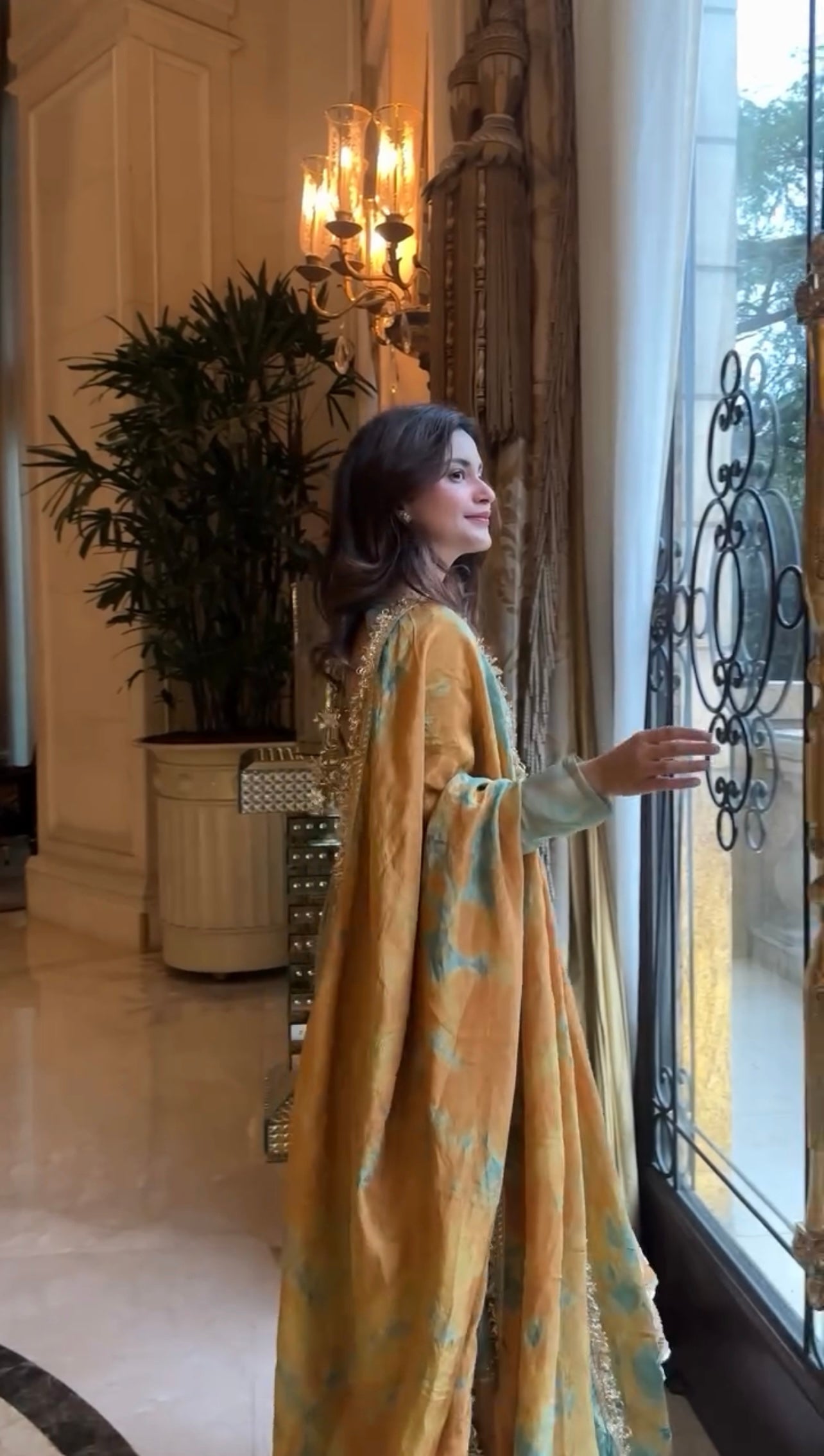 Designer Party Wear Look Gown-Dupatta in Heavy Embroidery Sequence Work