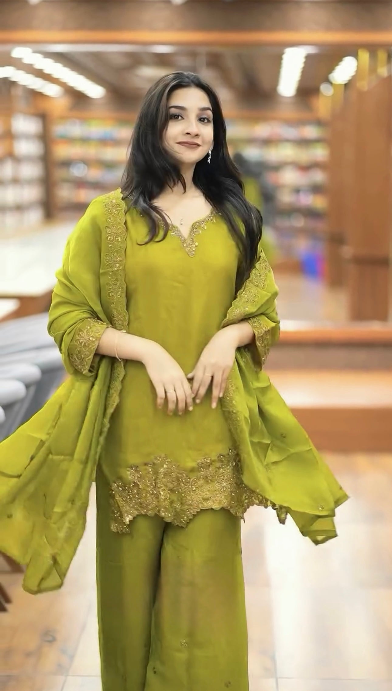 Designer Top-Bottom And Dupatta With Heavy Embroidery Sequence Work