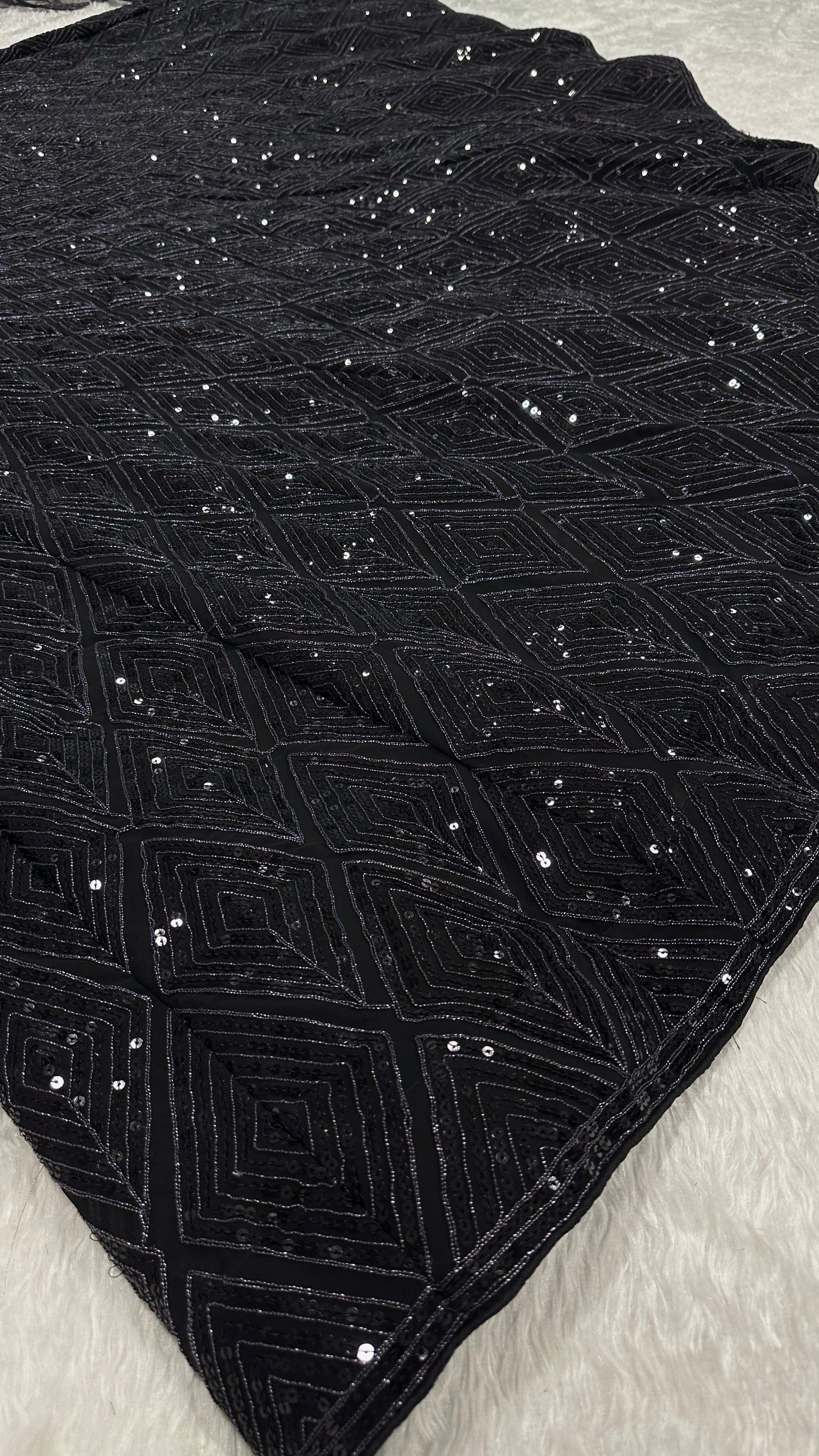 Party Wear Lehenga Cjoli With Sequence & Dori Work