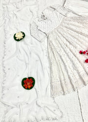 Designer Party Wear Look Anarkali Gown-Pent And Dupatta