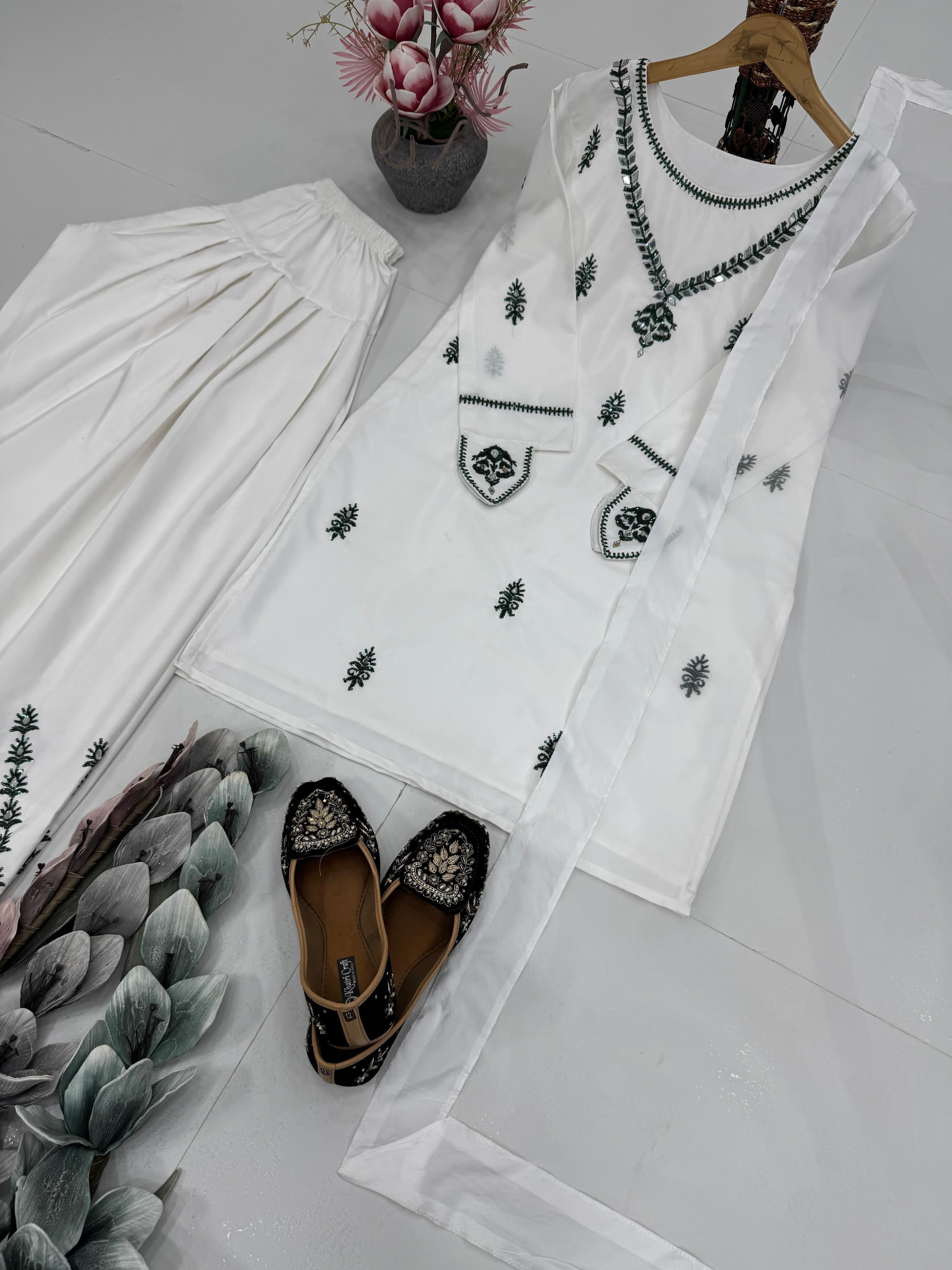 Party Wear Beautiful Top-Bottom And Fancy Dupatta