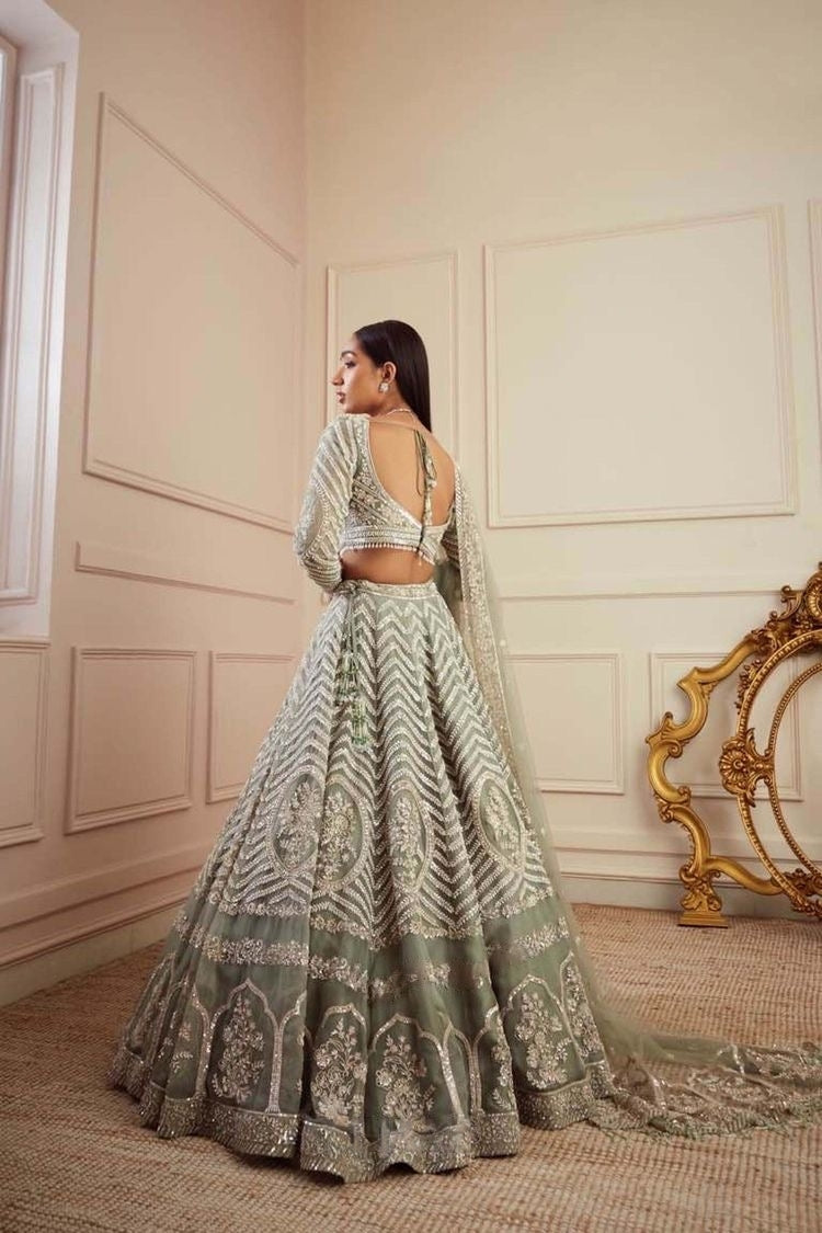 Party Wear Look Lehenga Choli With Sequence Work