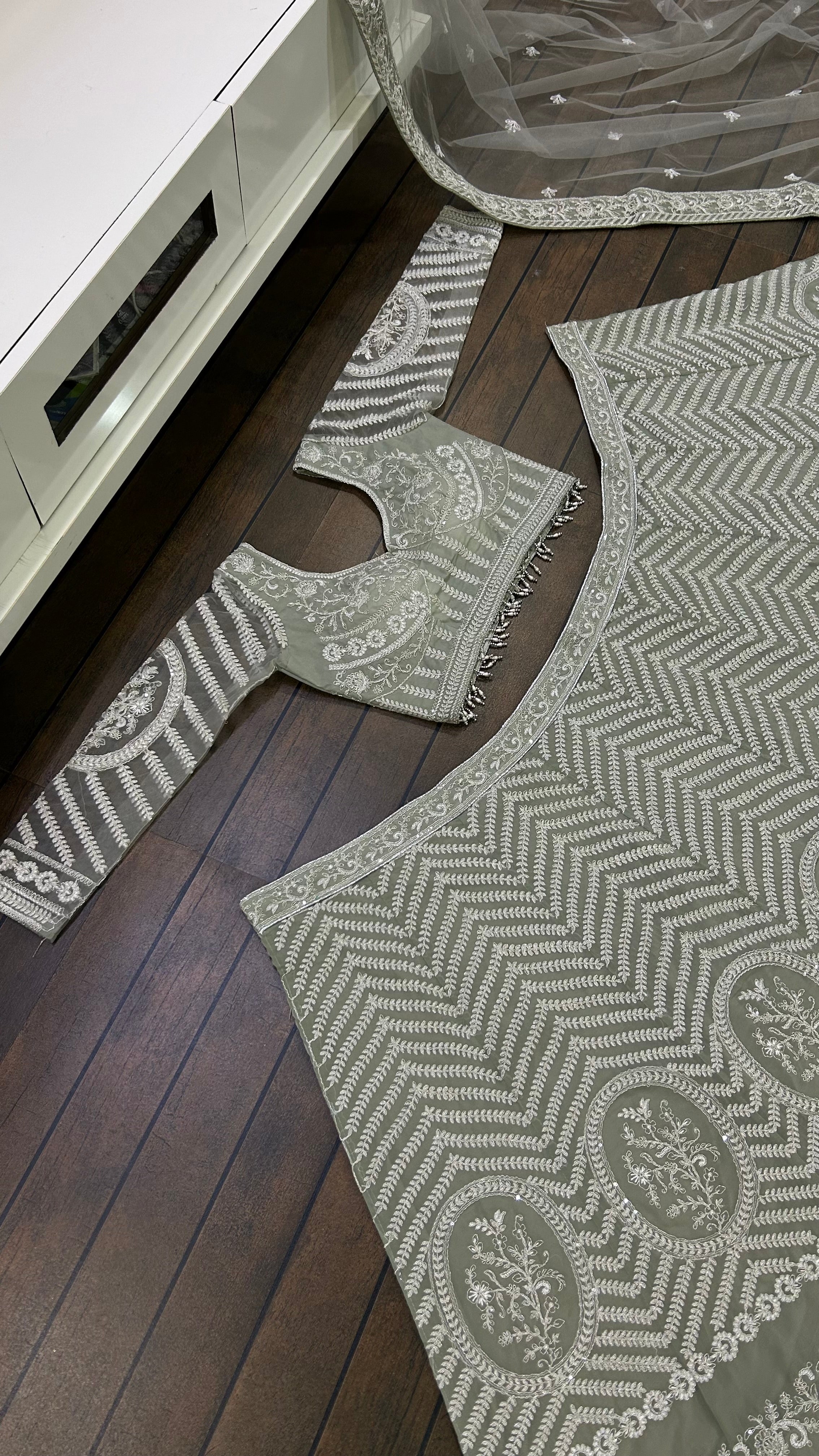 Party Wear Look Lehenga Choli With Sequence Work