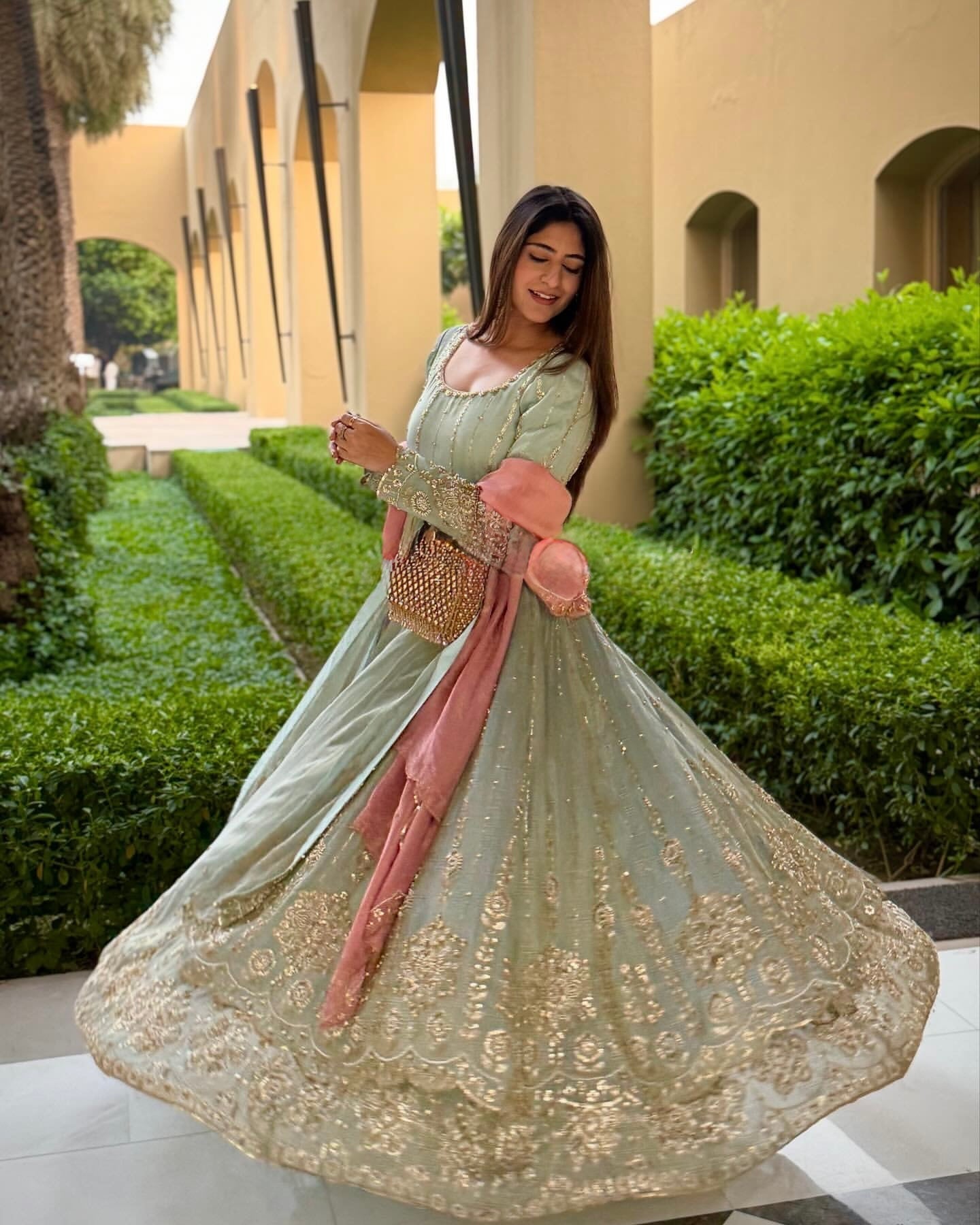 Beautiful Party Wear Top Bottom And Dupatta