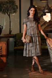 Geometric Hip-Hop Dress