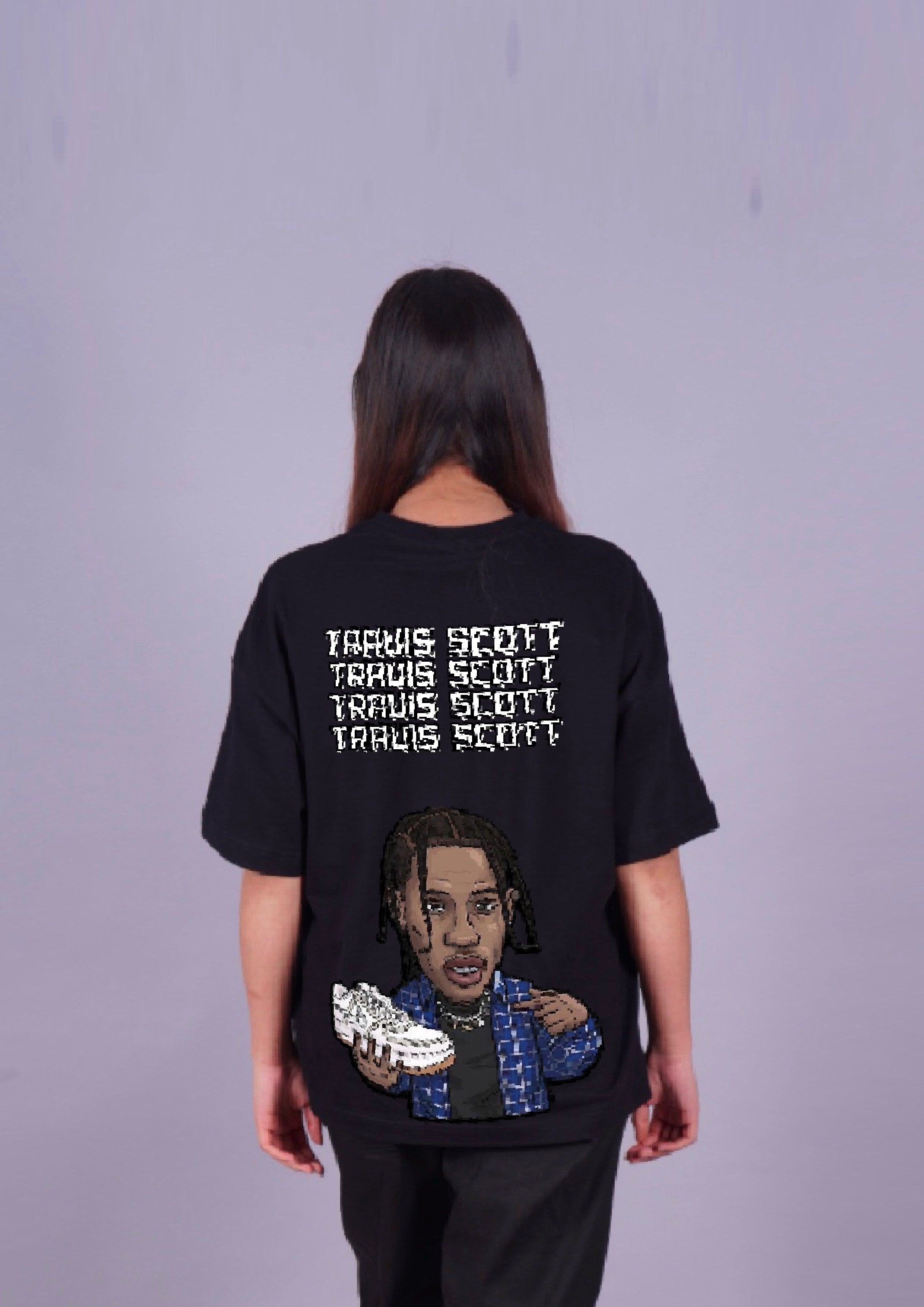 Women's Travis Oversized Tee Duo: Dunk & Travis 1.0 (2-Pack)