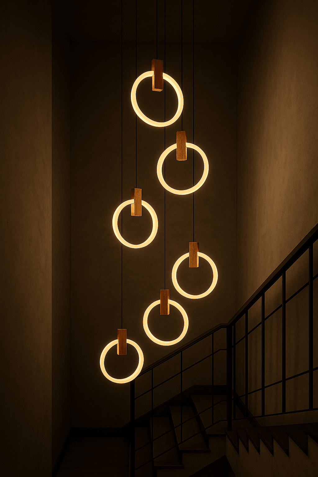 Lunaris Crown Chandelier 28Watt - Ready to Use