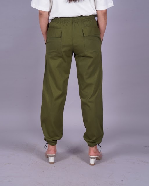Dragon : Women's Olive Adjustable Cargo Pants(*)