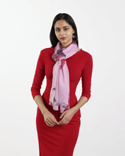 ROSE BLUSH SCARF