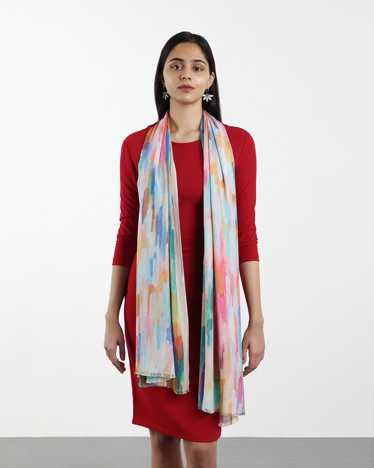 DREAM STROKES (MULTI) SCARF