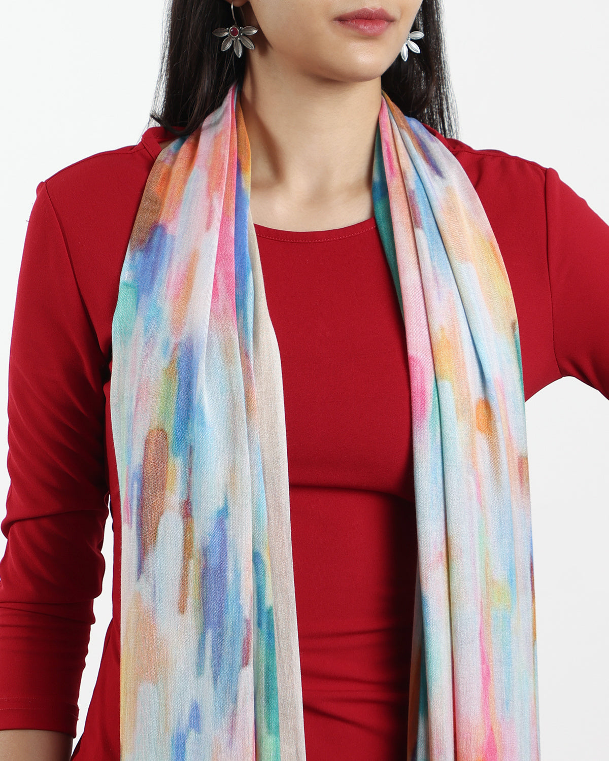 DREAM STROKES (MULTI) SCARF