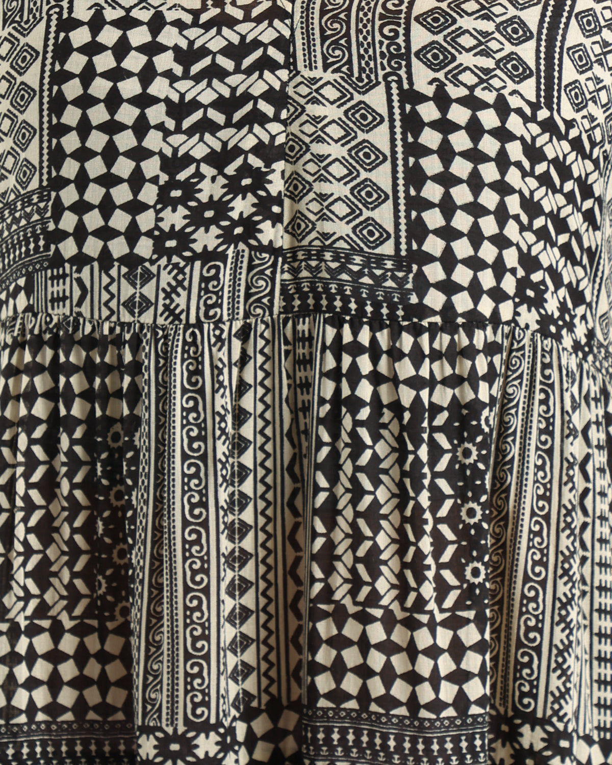 Geometric Hip-Hop Dress