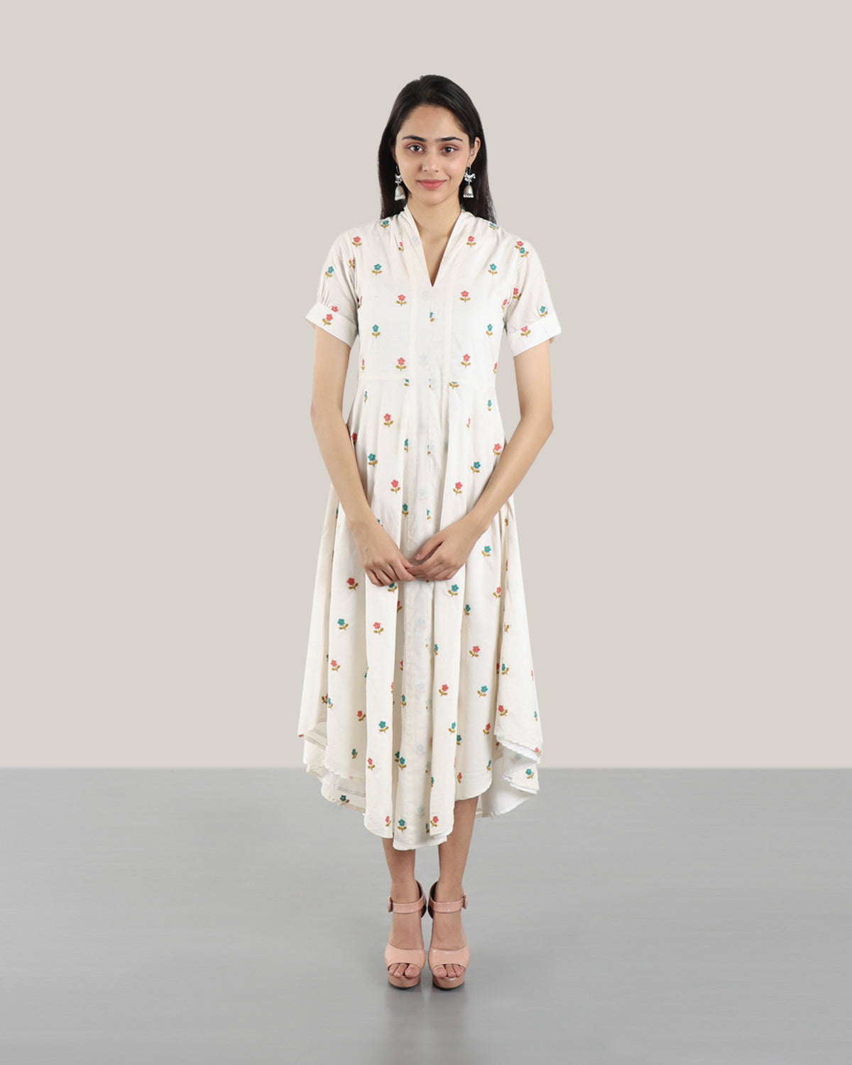 Embroidered Melody Dress