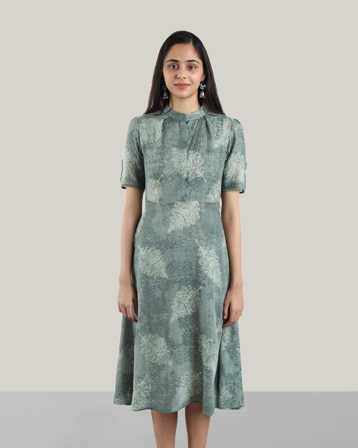 Printed Harlequin Dress