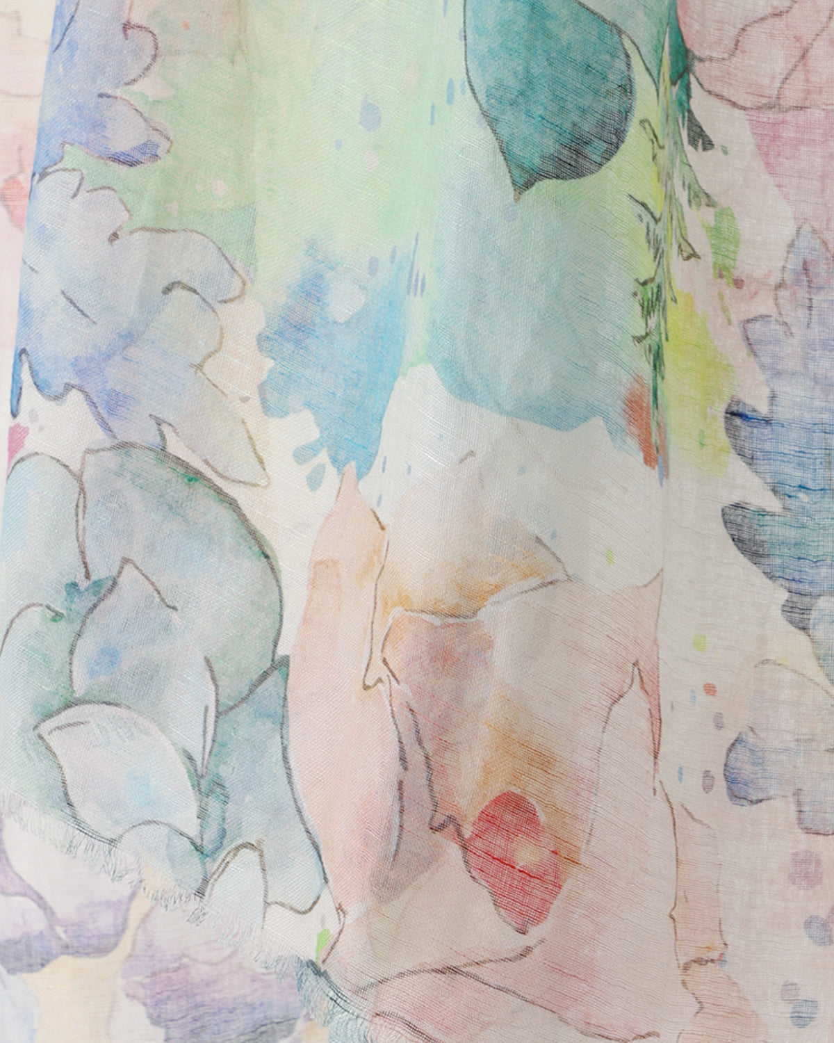 WATER BLOOM SCARF