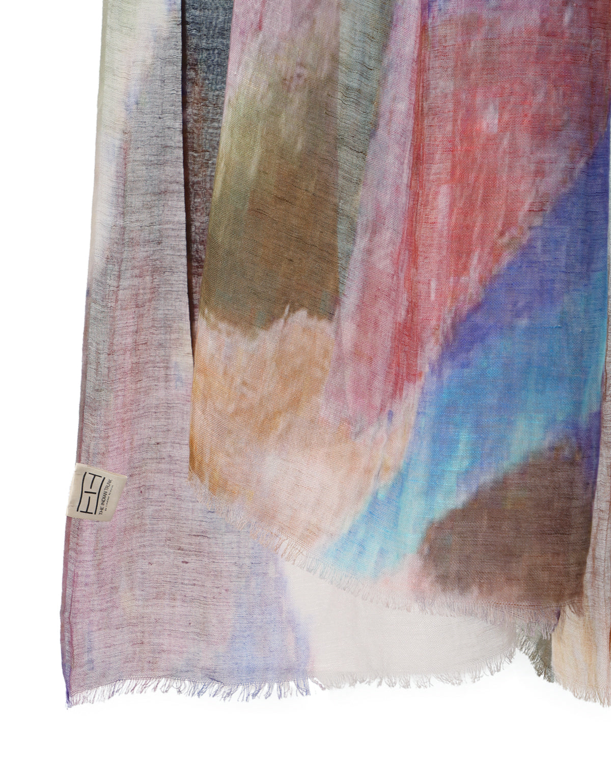 IMPRESSIONIST STROKES SCARF