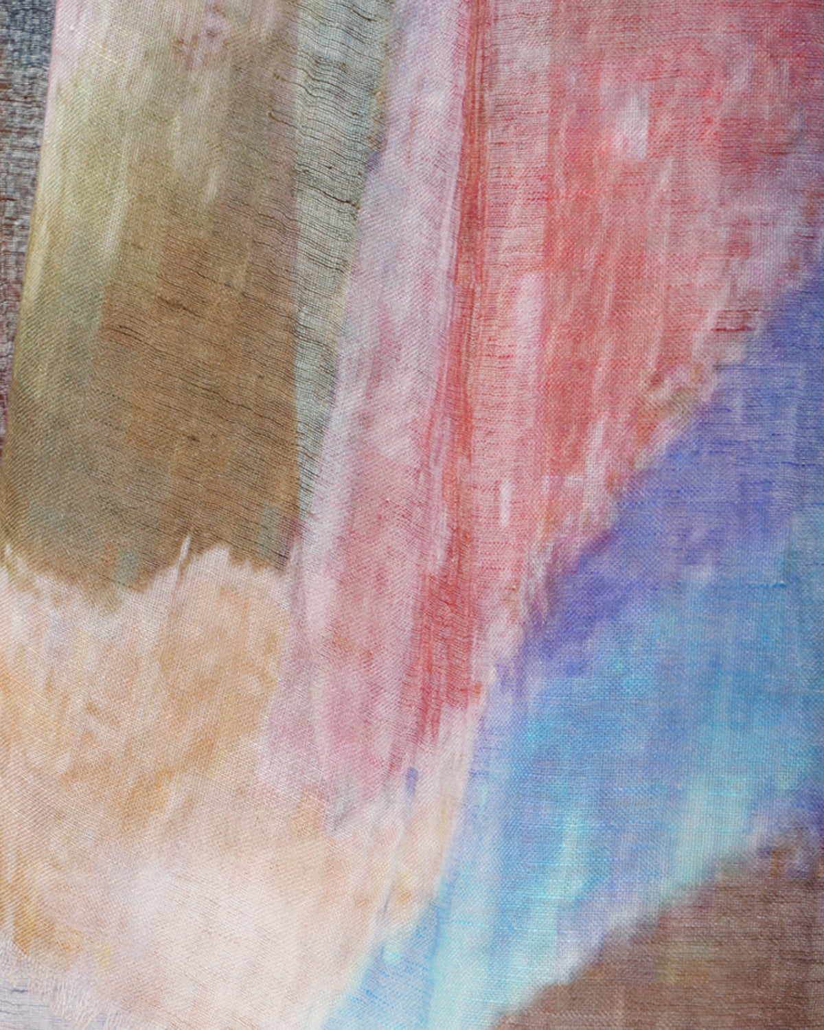 IMPRESSIONIST STROKES SCARF