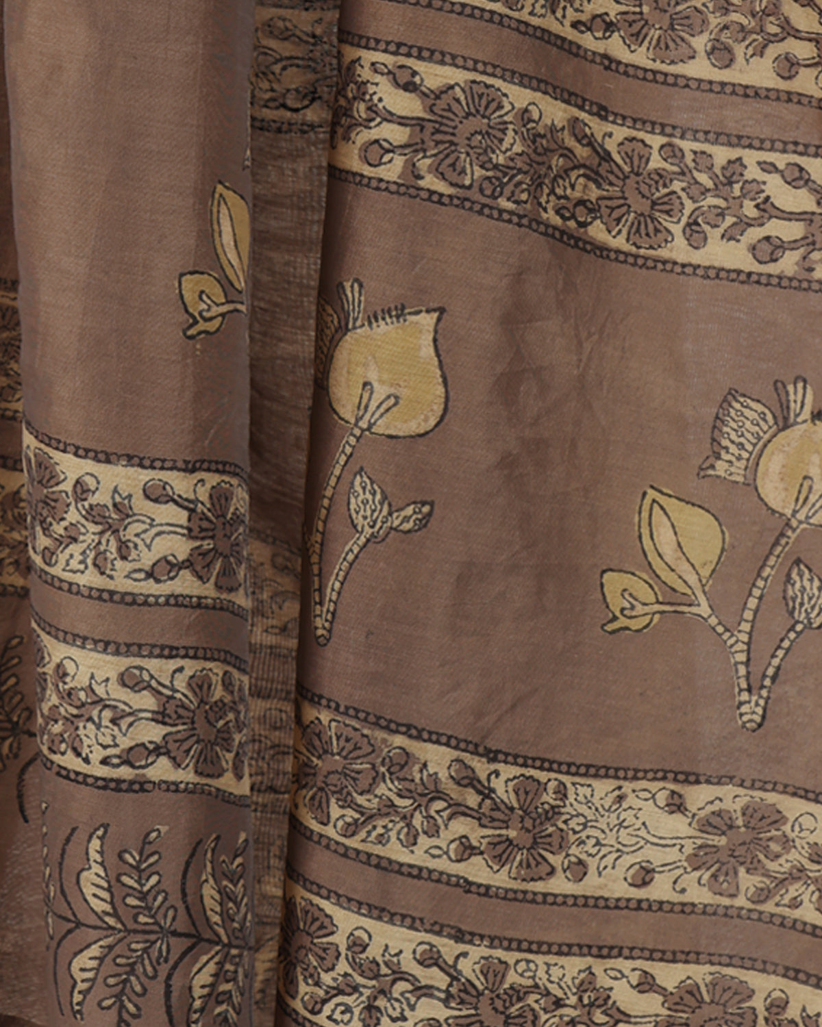 Autumn Twig Dupatta (Ash Brown)