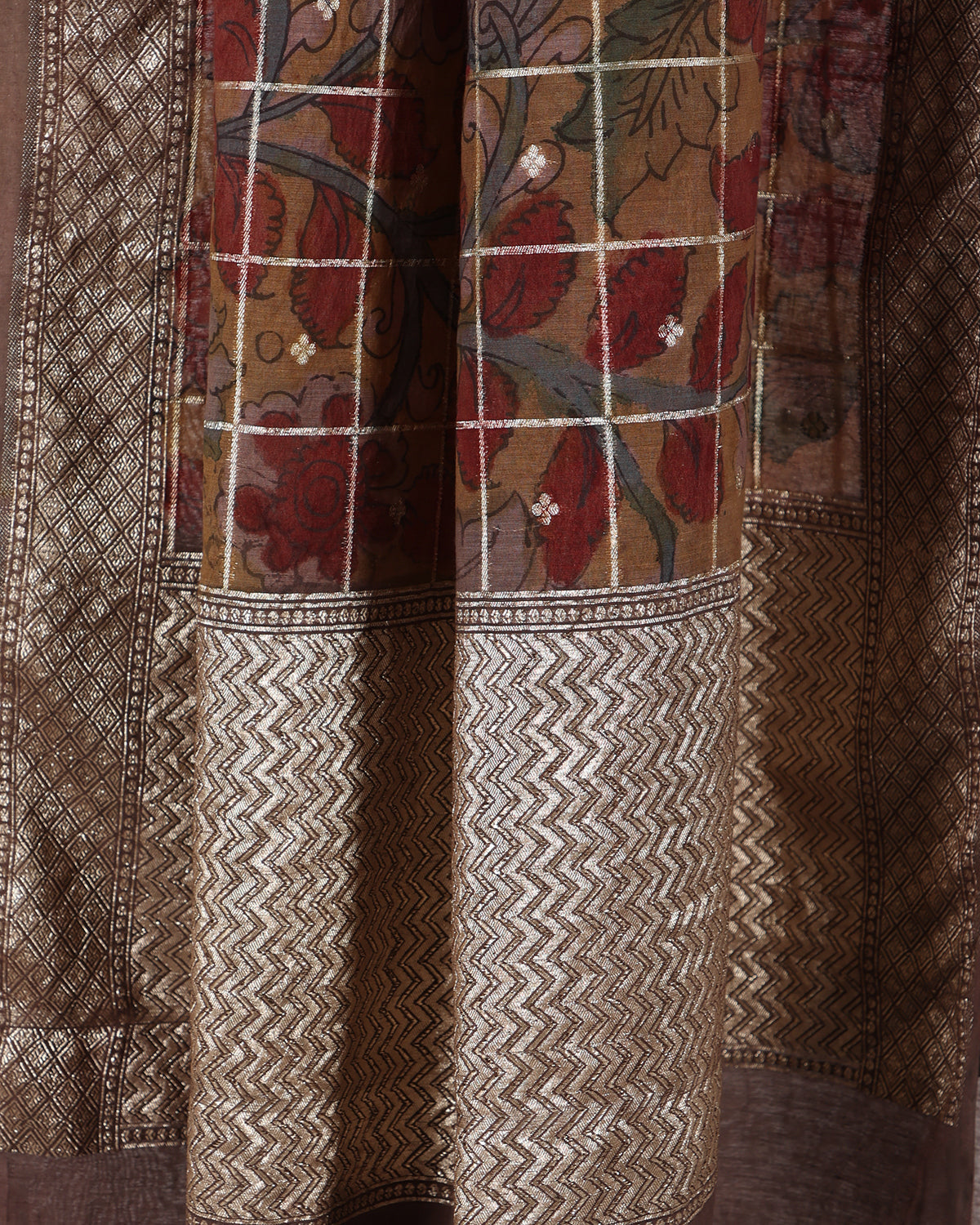 Floral Buti Dupatta (Multicolored)