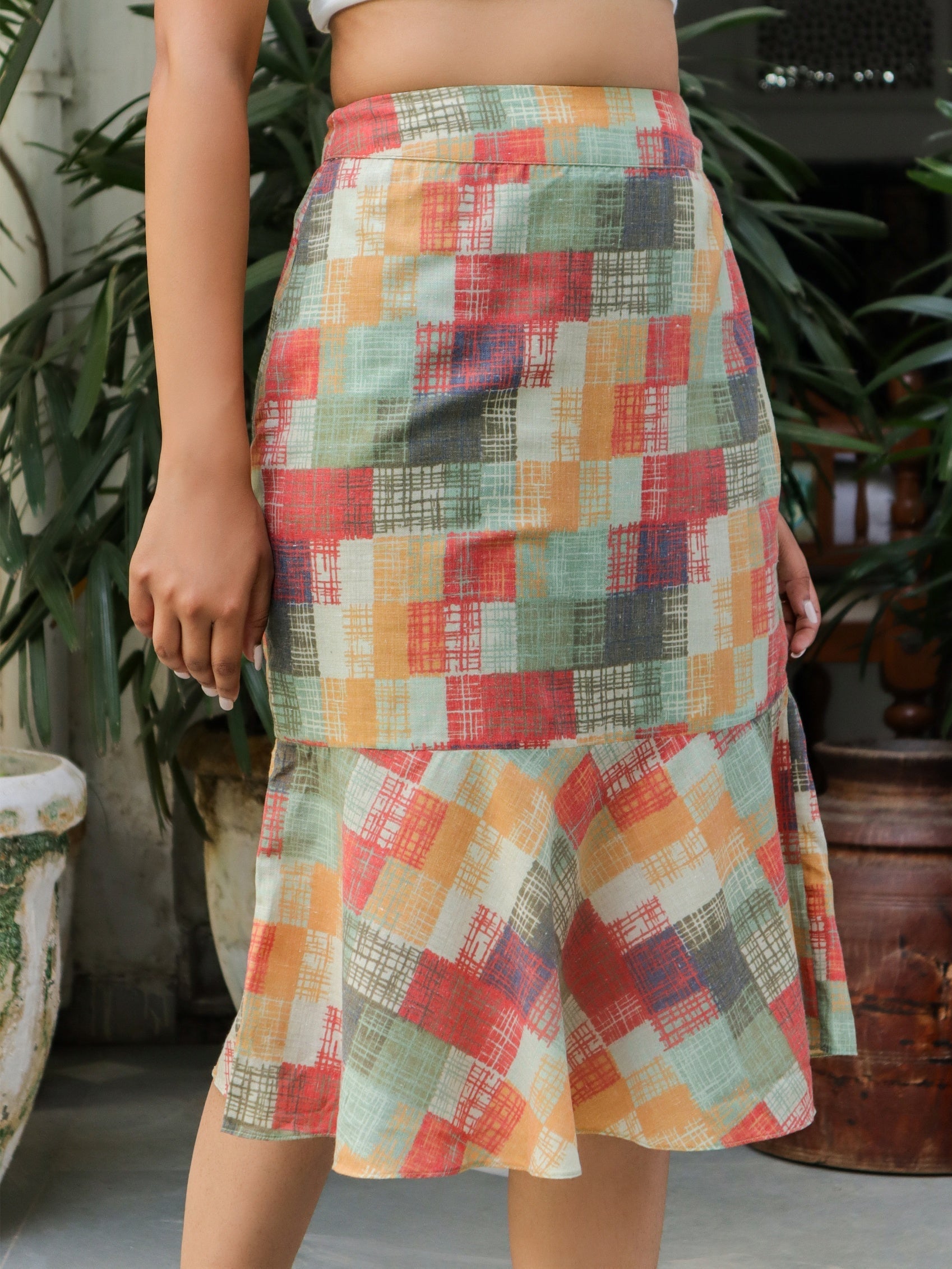 GINA PIXEL SKIRT