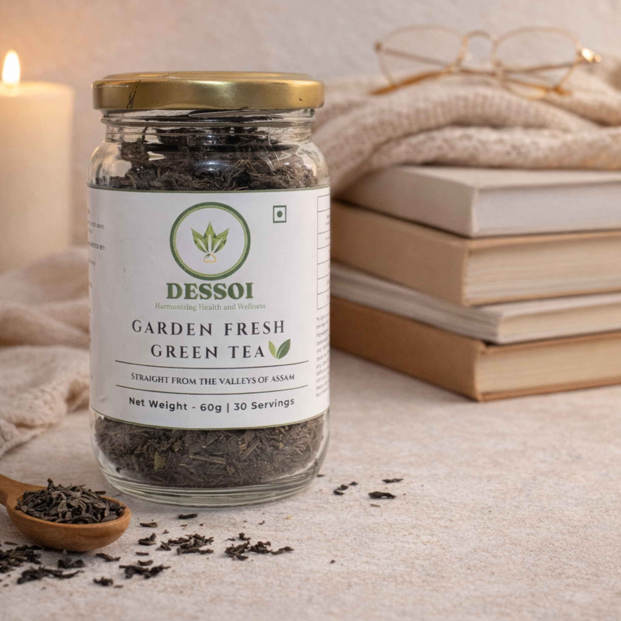 First Harvest Green Tea | Antioxidant Rich & Improves Metabolism | 60g