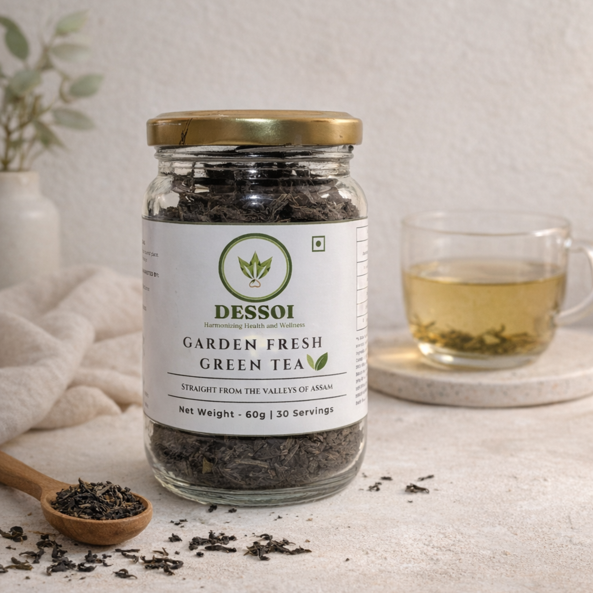 First Harvest Green Tea | Antioxidant Rich & Improves Metabolism | 60g