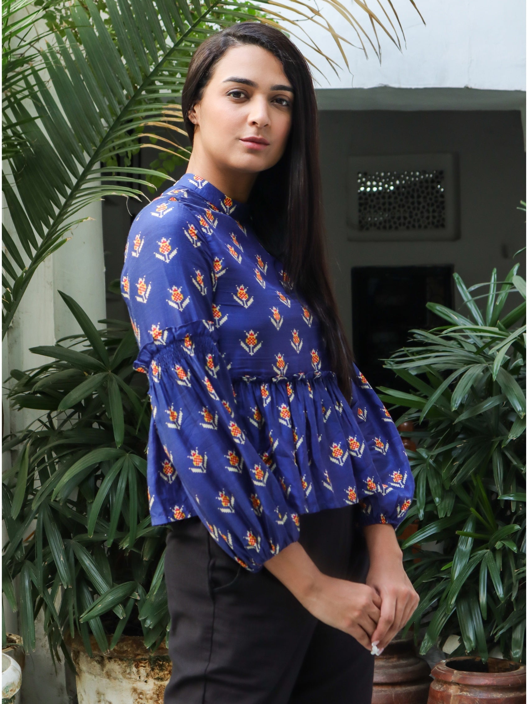 TULIP FLORAL TOP