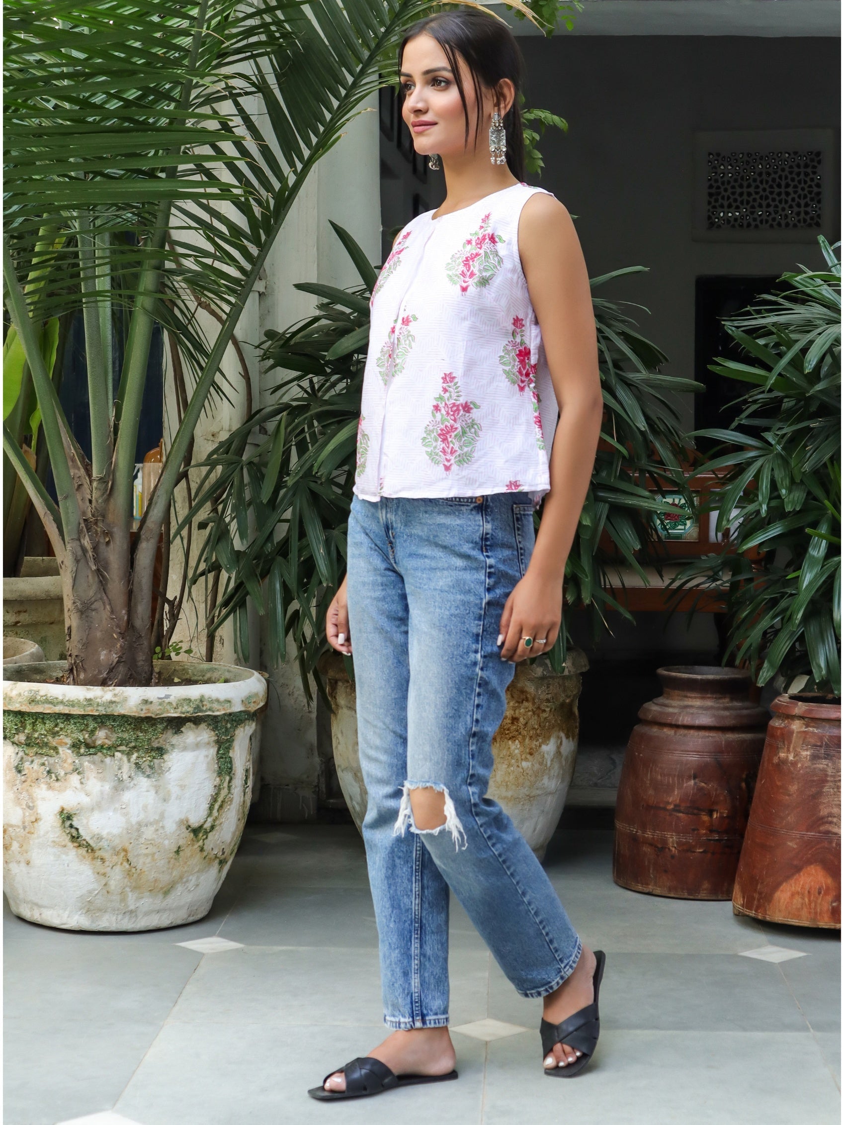 LILITH FLORAL TOP