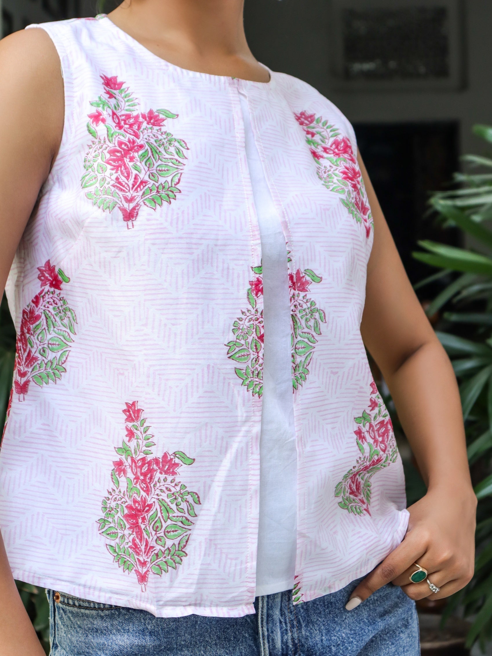 LILITH FLORAL TOP