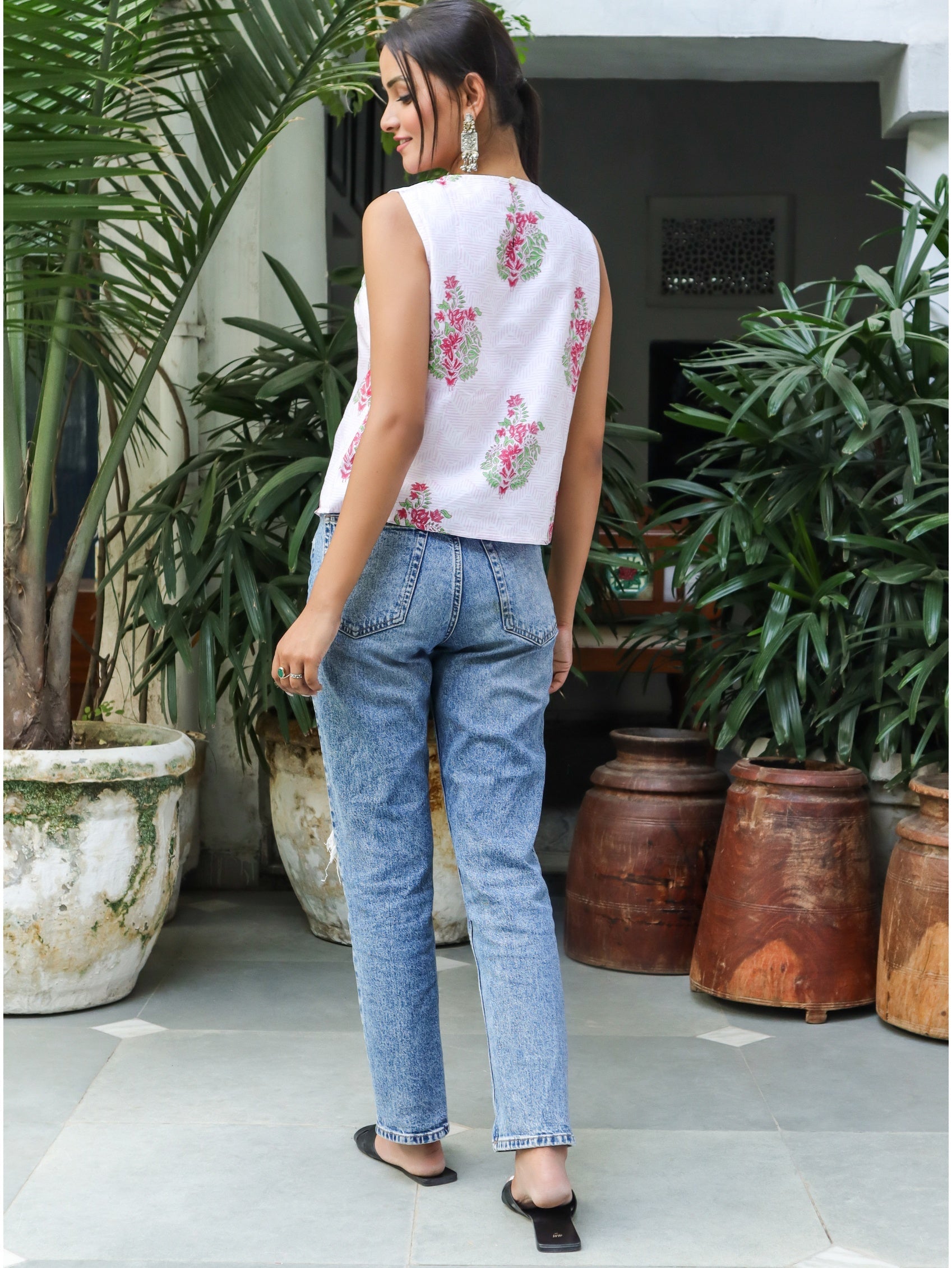 LILITH FLORAL TOP