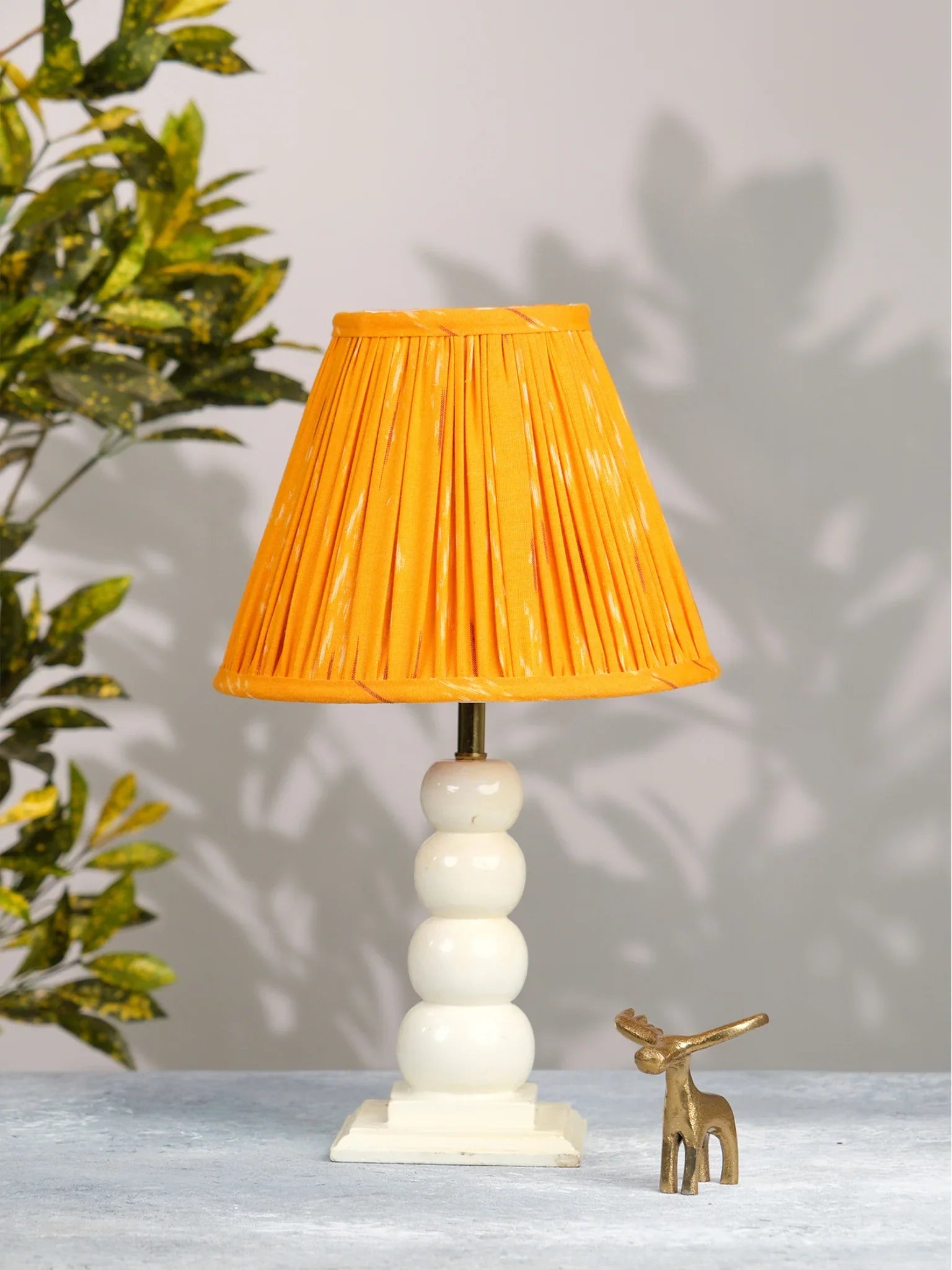 Orange Ikat Empire Lampshade