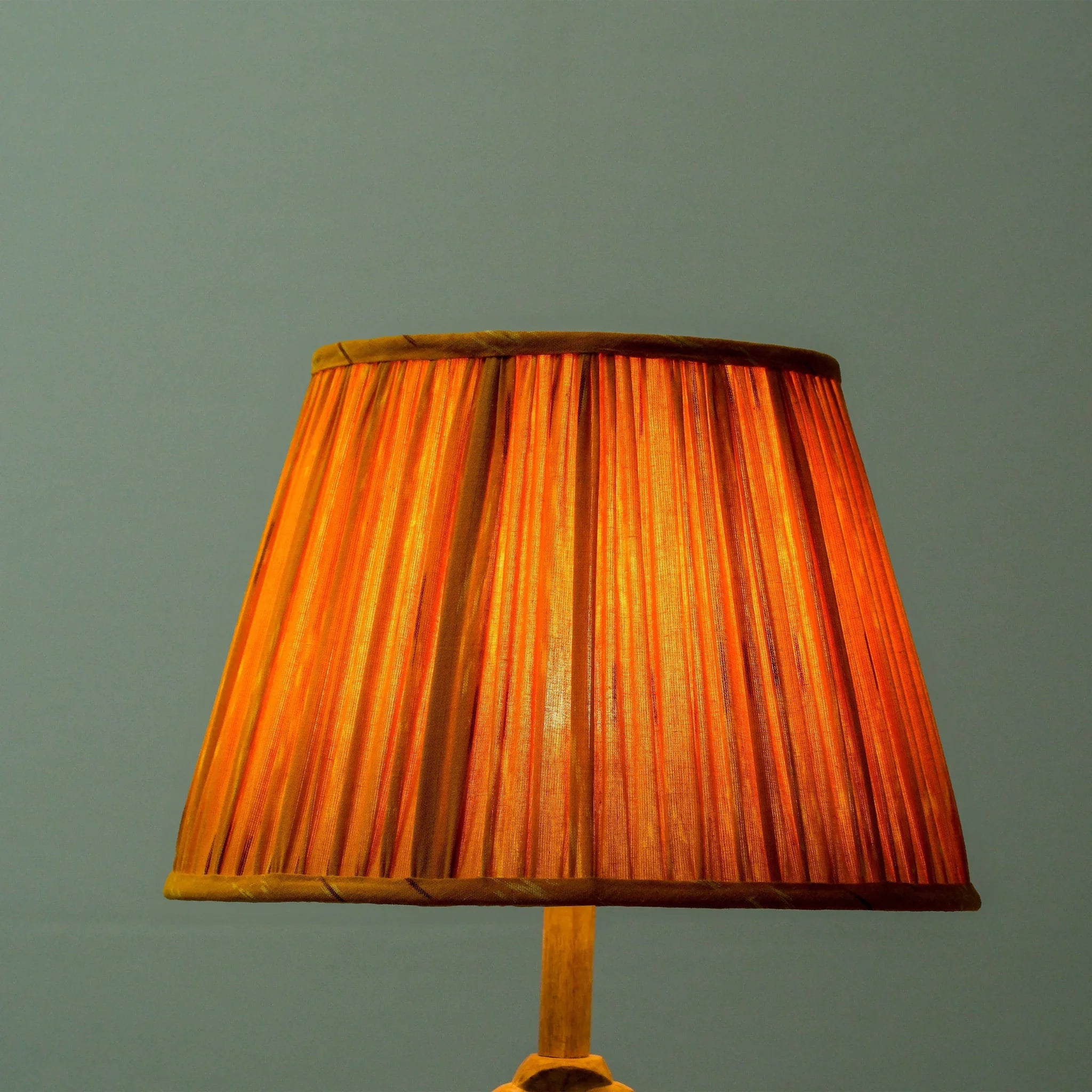 Orange Ikat Empire Lampshade